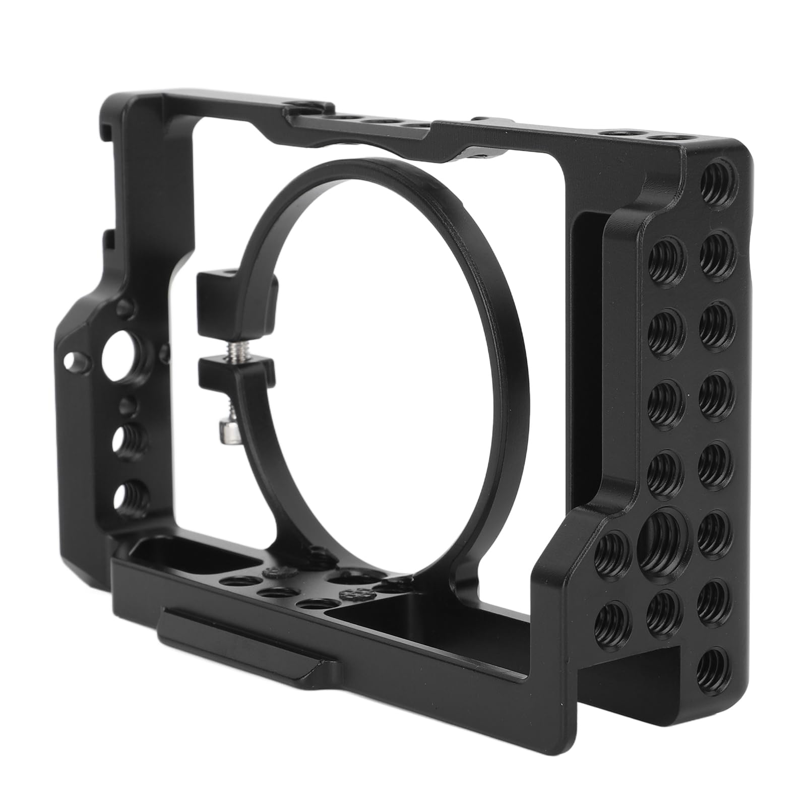 Goshyda Rx100M3/Rx100M4/Rx100M5 Camera Cage, Aluminum Camera Case Camera Rig Cold Shoe For Rx100 M1 M2 M3 M4 M5 M6 M7