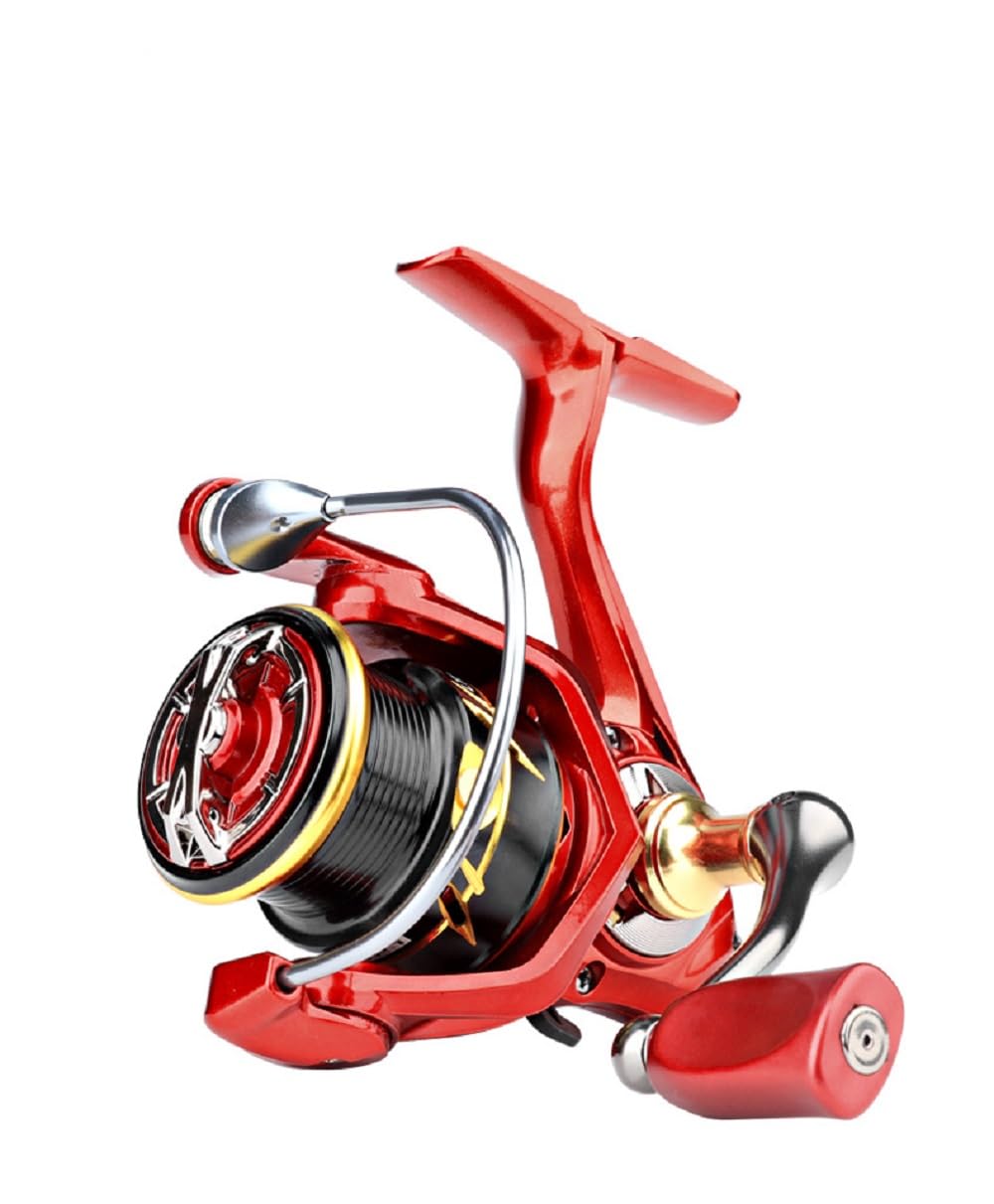 Ming Yang Fishing Reels 5 Bb 1 Rb Spinning Reel Front Drag Reel Gear Ratio 6.2 :1 Right Or Left Handed Interchangeable, Lightweight Conventional Reel