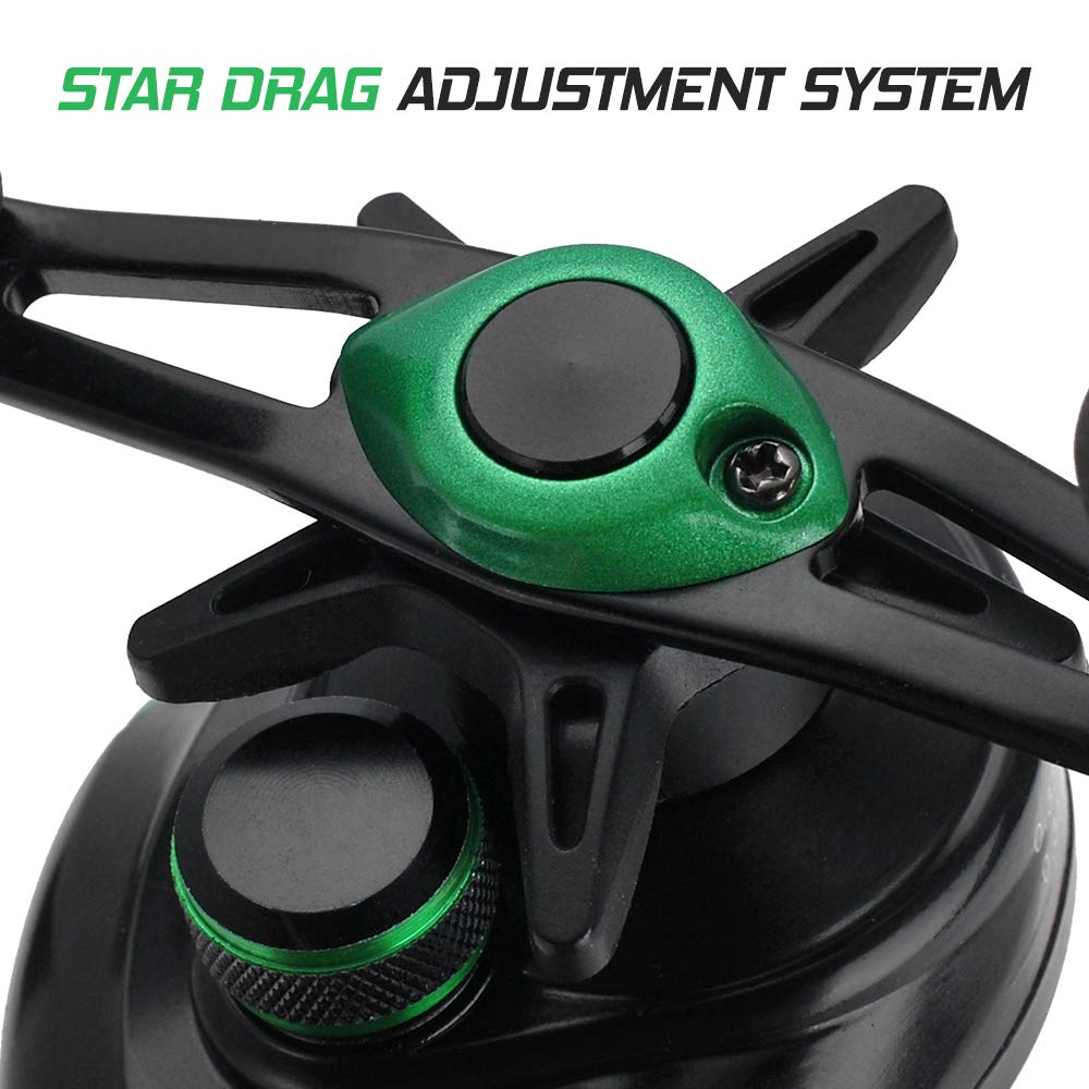 Funien Lightweight High Speed 9.1:1 Gear Ratio Baitcast Fishing Reel 19+1 Ball Bearings Baitcasting Fishing Reel Baitcaster Tackle