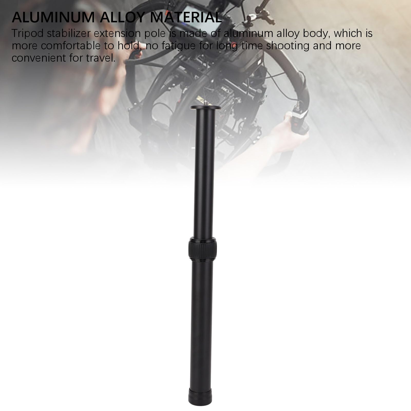 Diyeeni Extension Pole, Lightweight Strong 2 Sections Camera Extension Pole, Universal Central Column Extender Tube For Digtital Camera Smartphone, Gimbal Stabilizer Camera Pole, Diyeenie21Df6Qoun