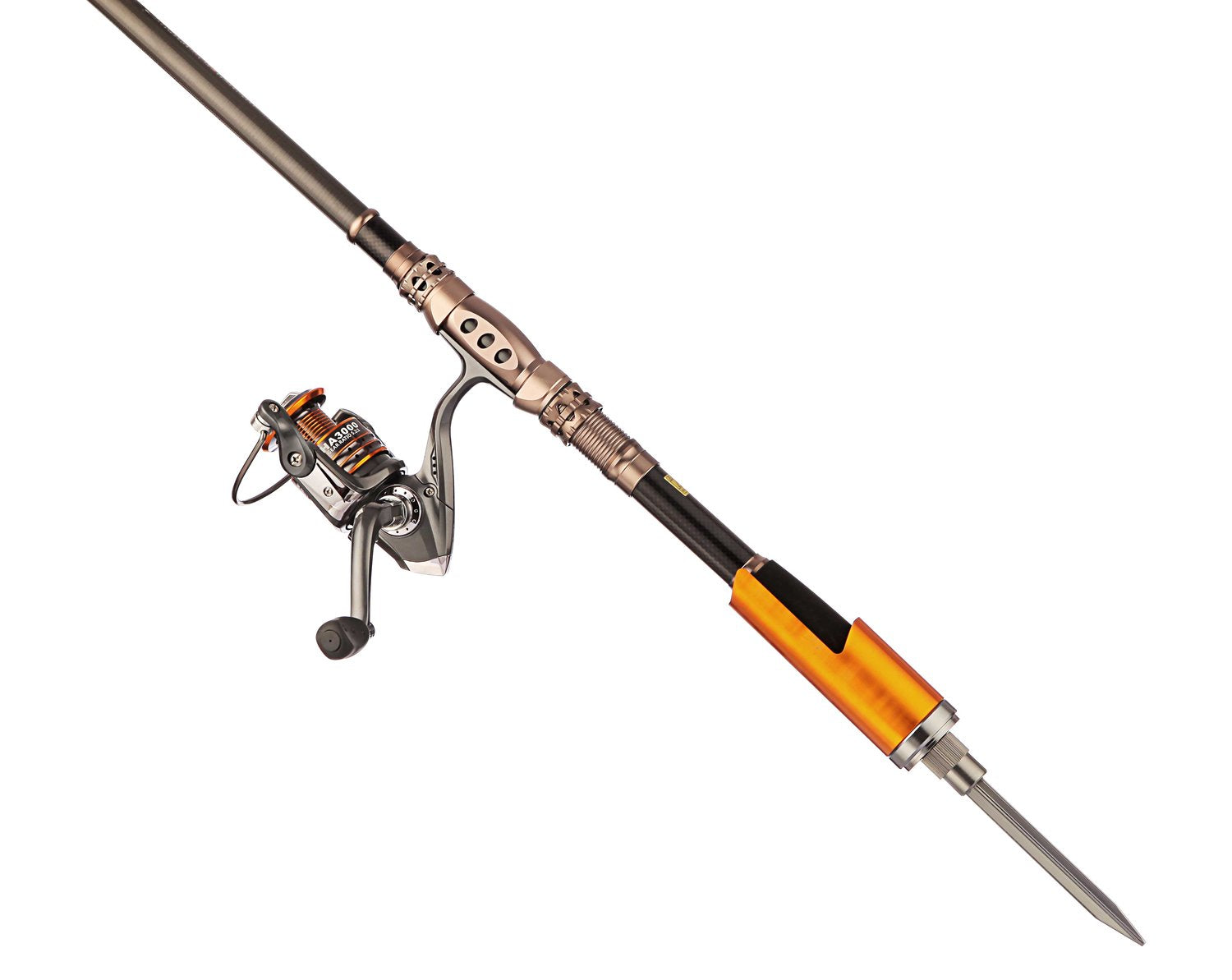 Plusinno Hongying Series Fishing Reels Spinning Freshwater Saltwater With 5.2:1 Gear Ratio Metal Body Left/Right Interchangeable Collapsible Handle Spinning Fishing Reel