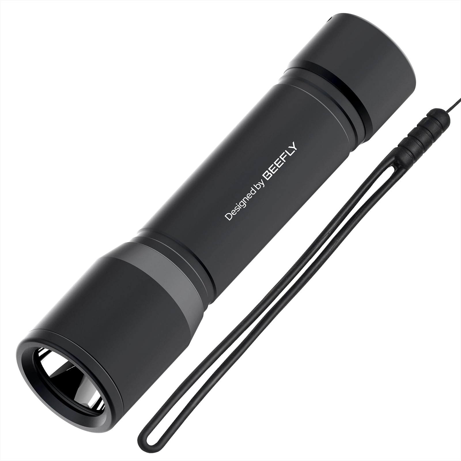 Beefly Rechargeable Small Flashlight, 350 Lumens Led Flashlight, Usb Charging Cable, For Outdoor, Home, Emergency