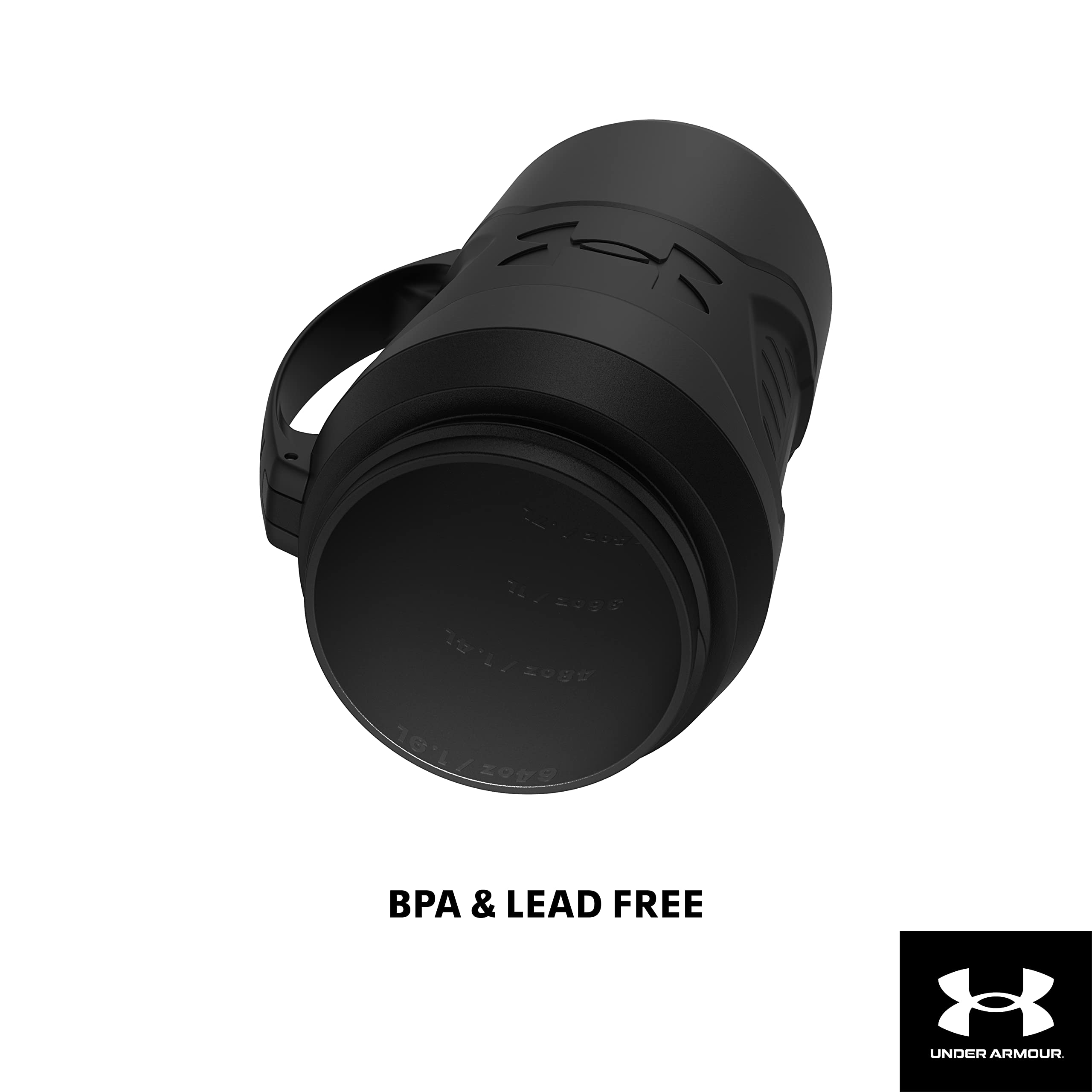 Under Armour Sports Water Jug, 64Oz Insulated Water Bottle W/Handle, Half Gallon, Fence Hook