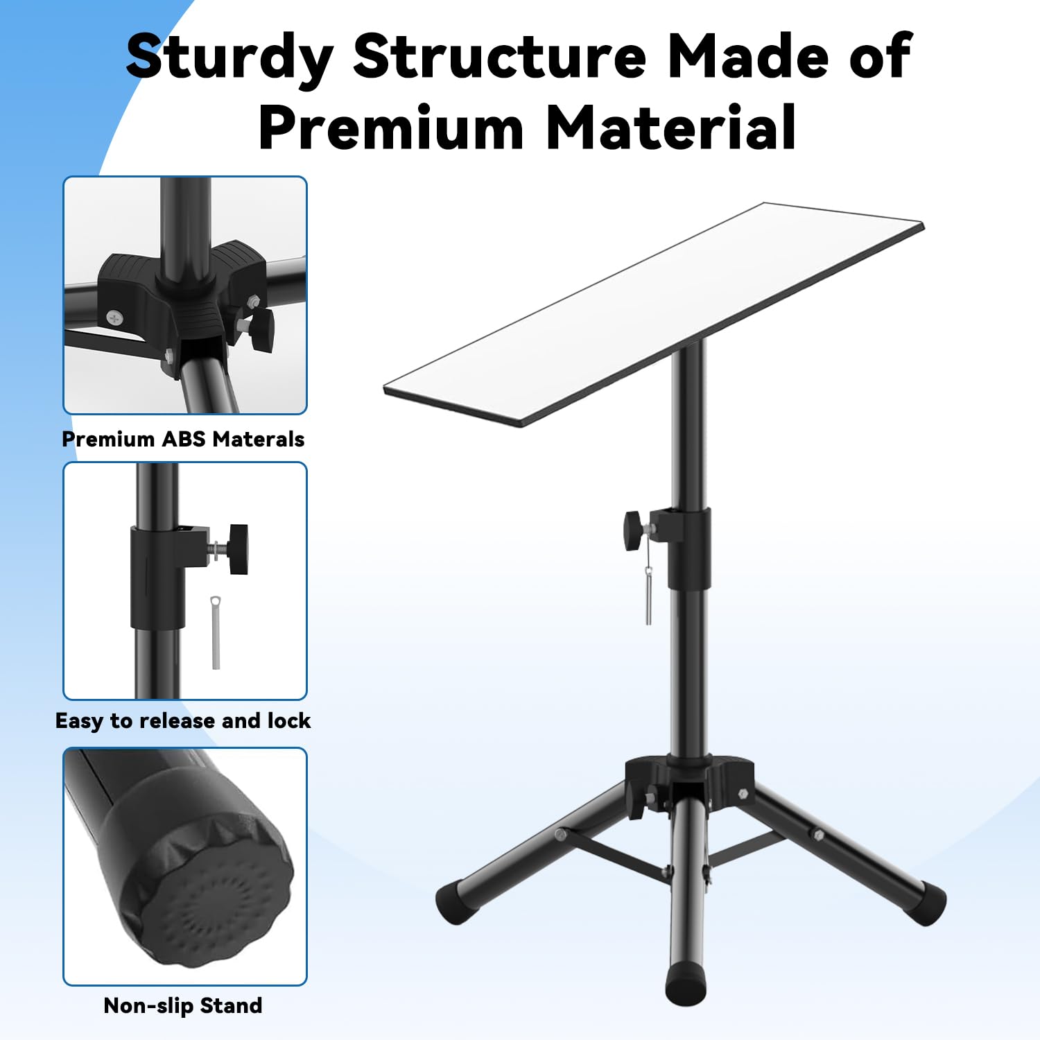 Takerers Starlink Gen 3 Tripod Mount, Starlink Mini Tripod Stand Adjustable Height From 22" To 34" With Heavy Duty Material, Easy To Assemble, Store And Carry