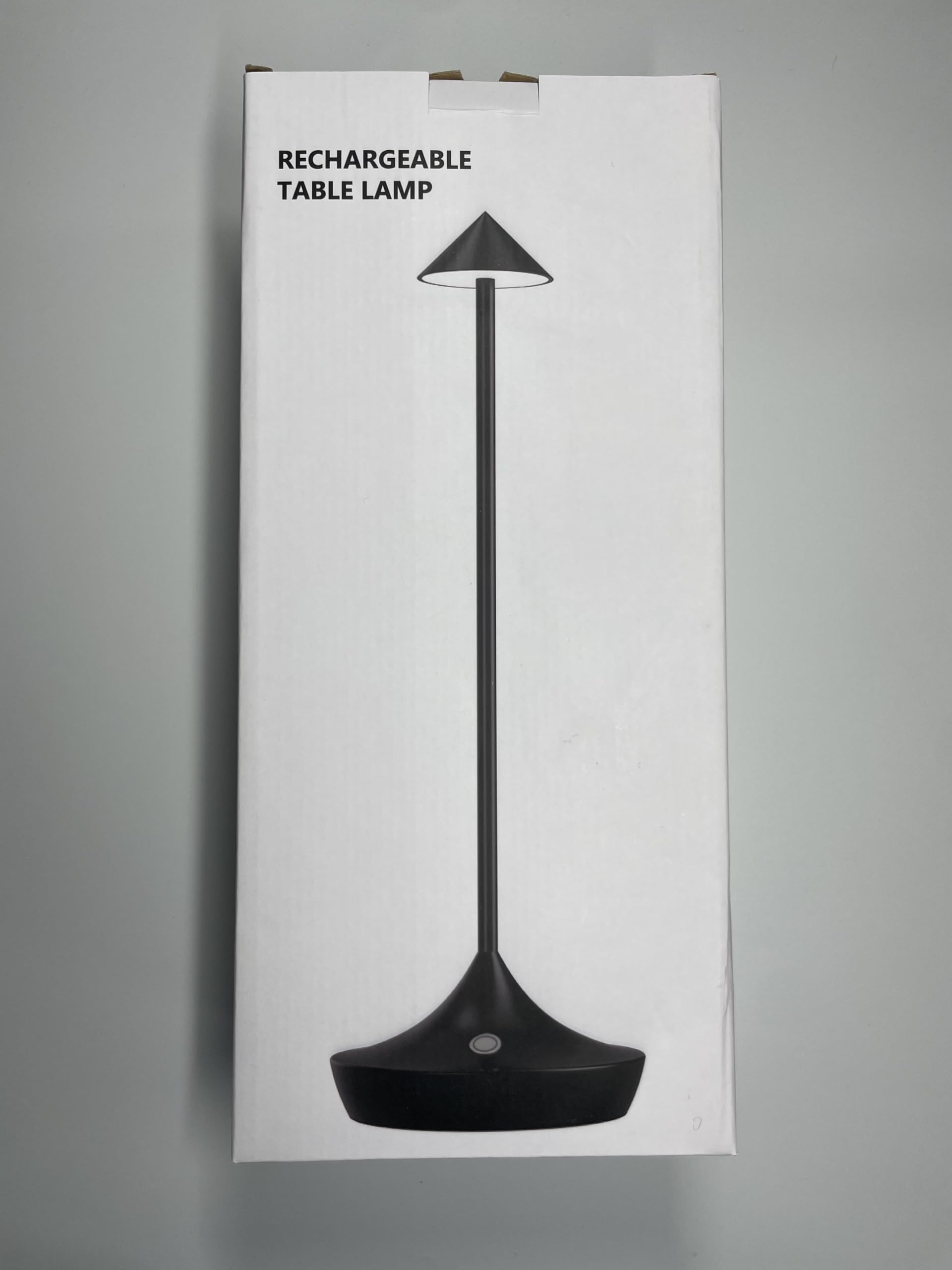 Bravzurg Cordless Table Lamps Rechargeable, 6000Mah Battery Operated Led Touch Desk Lamp Outdoor Waterproof Wireless Dimmable Modern Table Light For Dining Patio Restaurant Home Set Of 2 Black