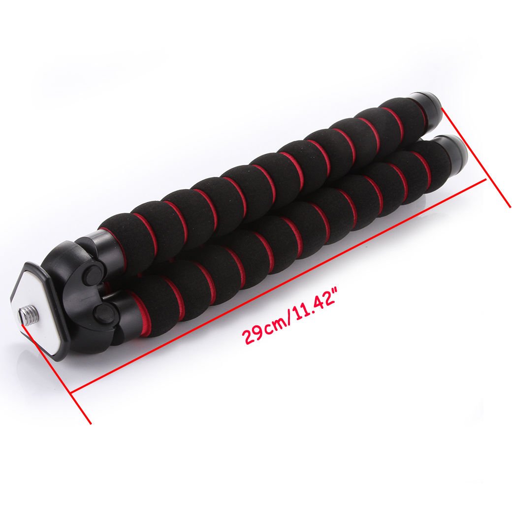 Focusfoto Octopus Flexible Portable Tripod Stand 1/4'' 3/8'' Screw Mounting For Pentax Olympus Action Camera Digital Dv Dslr Camera Large Size