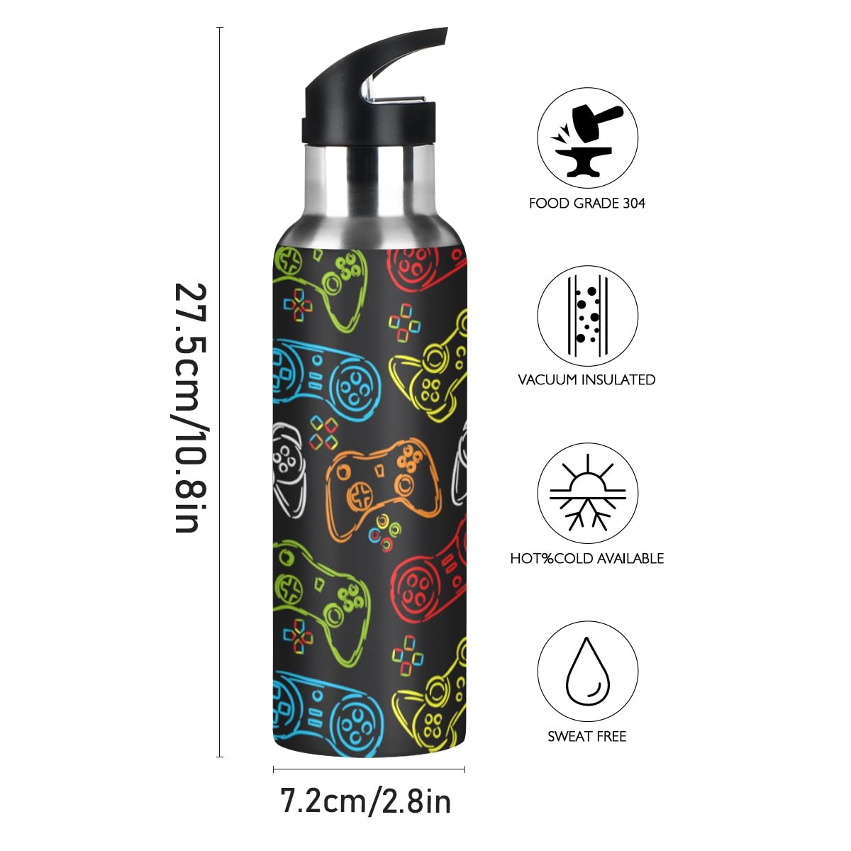 Tumbler Tartan Plaid Classic Red Green Insulated Coffee Cup Beverage Container Travel Mug