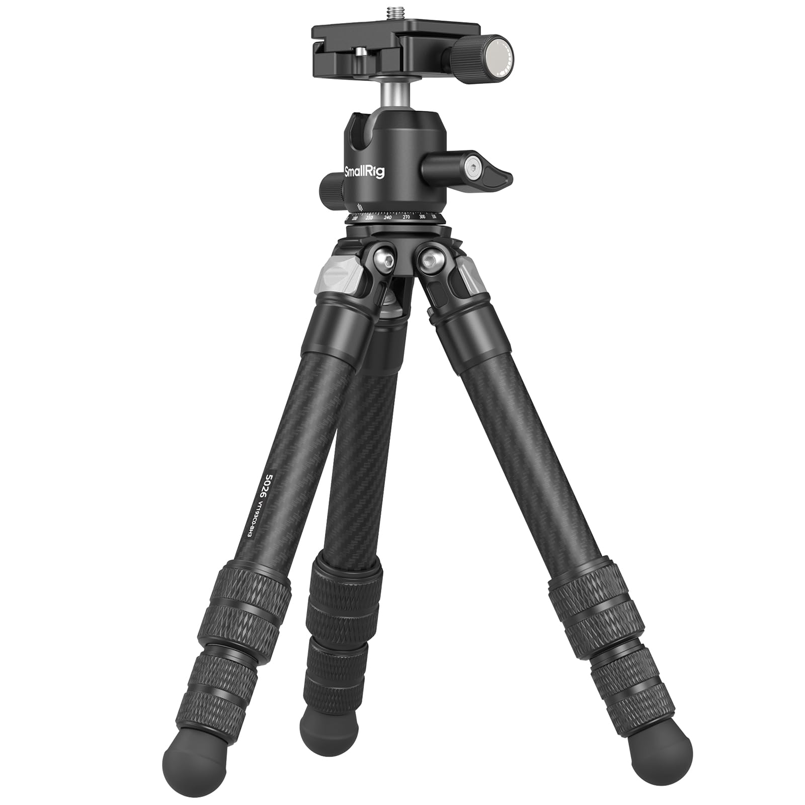 Smallrig Bundle: Lightweight Top Handle, Grip For Dslr Camera Cag 3764+Carbon Fiber Mini Desktop Tripod 5026