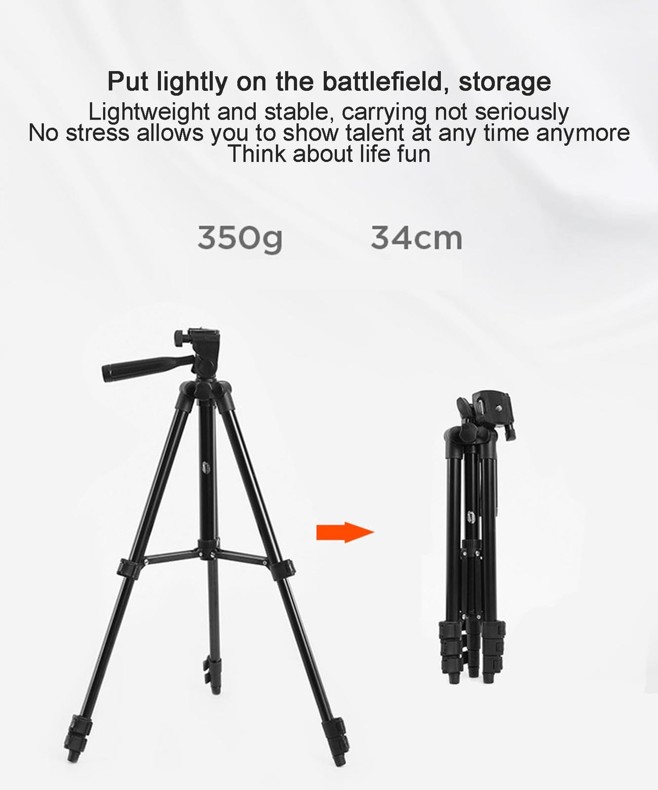 Popiel Mobile Phone Tripod Desktop Stand Photography Tripod Stand, Photographic Equipment Mobile Phone Stand Tripod, Travel Tripod For Botation, Adventure Travel, Video Blog