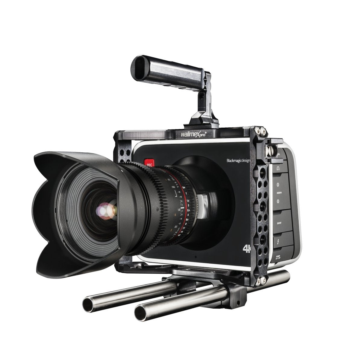 Walimex Pro 20172 Aptaris Blackmagic Cinema/Production Camera Cage (Black)
