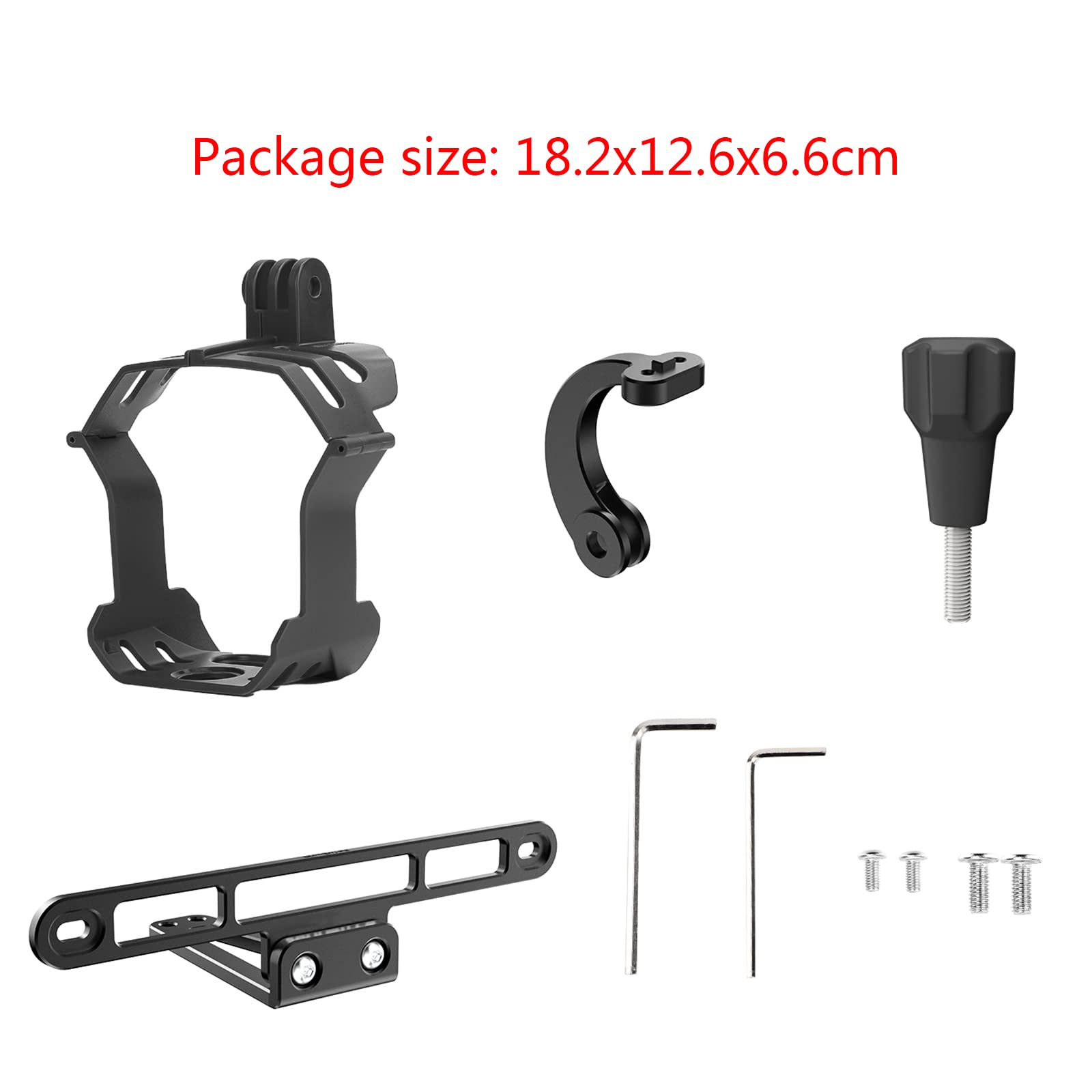 Haoyull For 3/3 Flight Handheld Stabilizer Bracket Holder High Strength Aluminum Alloy Bracket