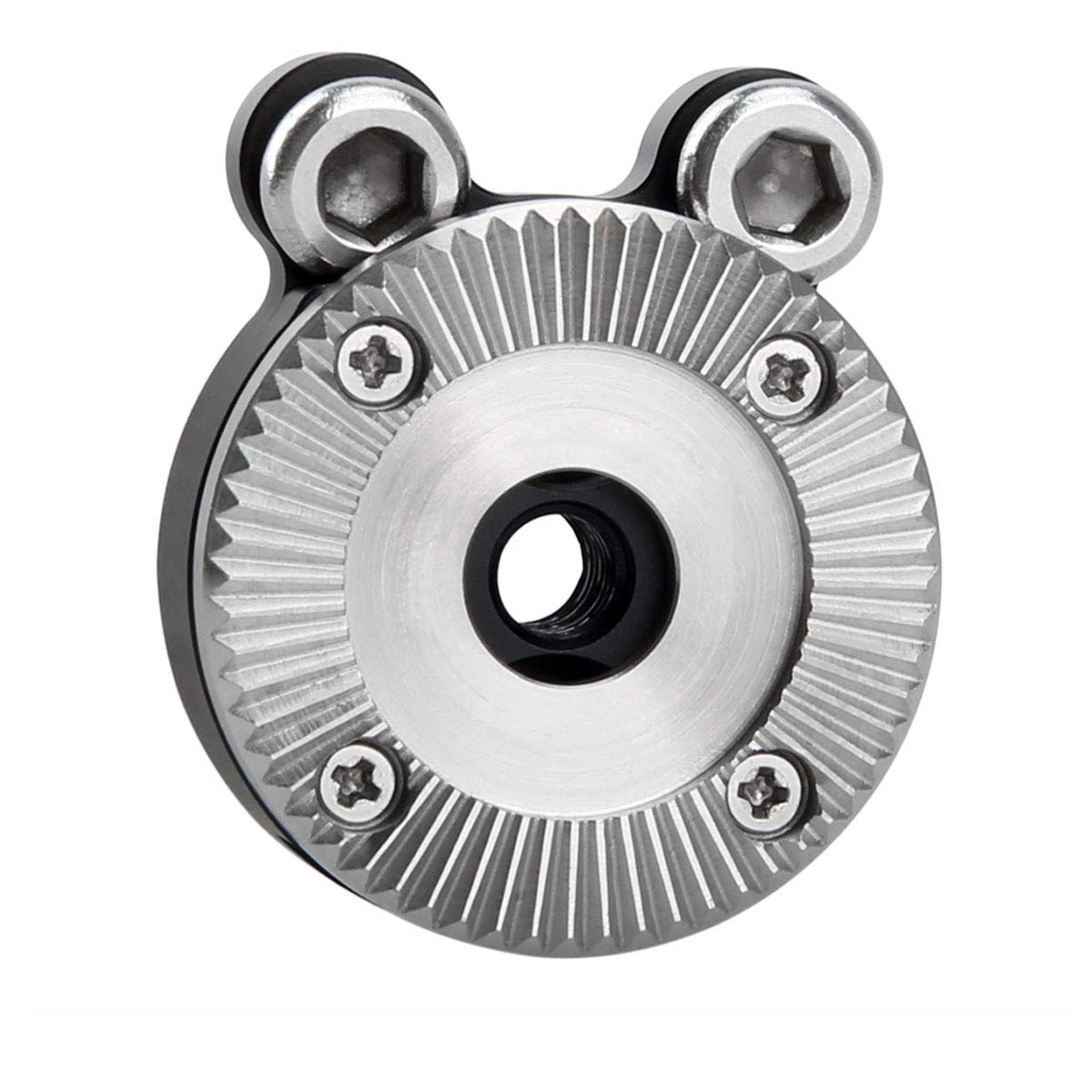 Niceyrig Rosette Mount Adapter (M6 Thread Diameter 31.8Mm) Applicable For Dslr Camera Cage, Handle, Wooden Handgrip, Rig
