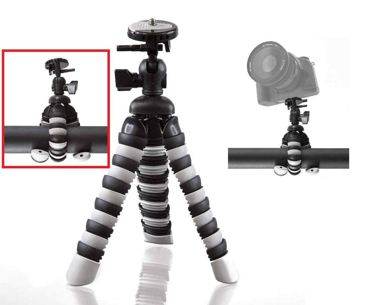 Studio Series Mini Flexible 8" Tripod For Canon Eos Rebel Sl3 M100
