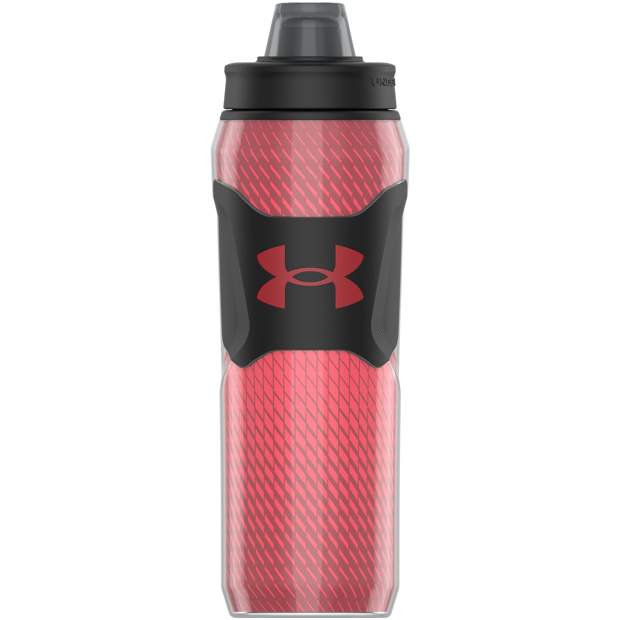 Under Armour Ua 28Oz Insulated Playmaker Squeeze Red Dash Osfa