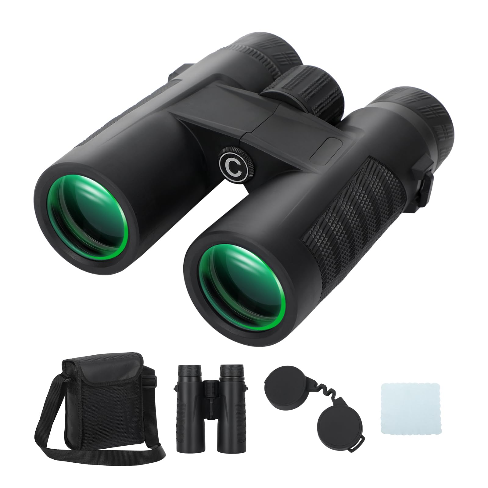 Dicoria Hans 8X42 Hd Binoculars For Adults High Powered - Large View Binoculars With Clear Low Light Vision - For Bird Watching Cruise Travel