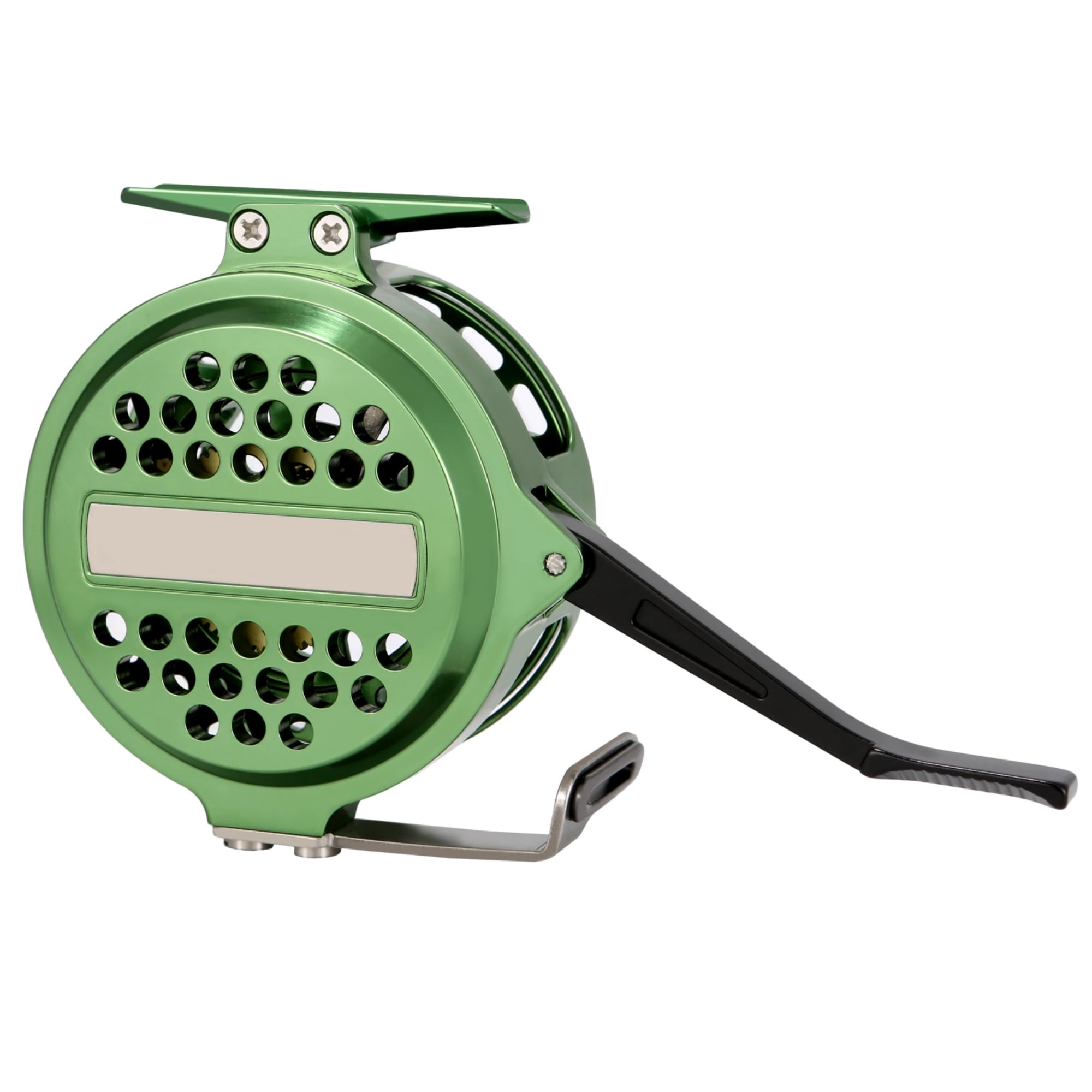 Bigchub Semi-Automatic Fly Fishing Reel, Cnc Machined Aluminum, Quick Line Retrieval, Adjustable Drag, Quick Spool Removal, Freshwater Lake Stream Pond Fishing