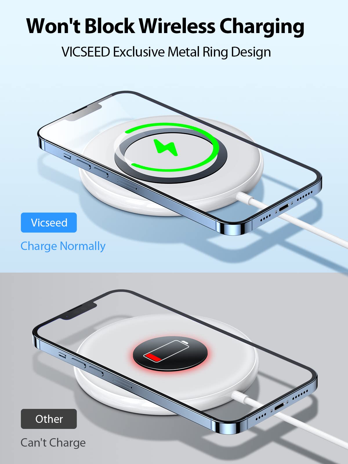 Vicseed For Magsafe Car Mount [ Strongest Magnet Power] Magnetic Phone Holder For Car Vent 360 Adjustable Magnetic Car Phone Holder Mount For Iphone 16 Pro Max 15 14 13 12 Plus Mini