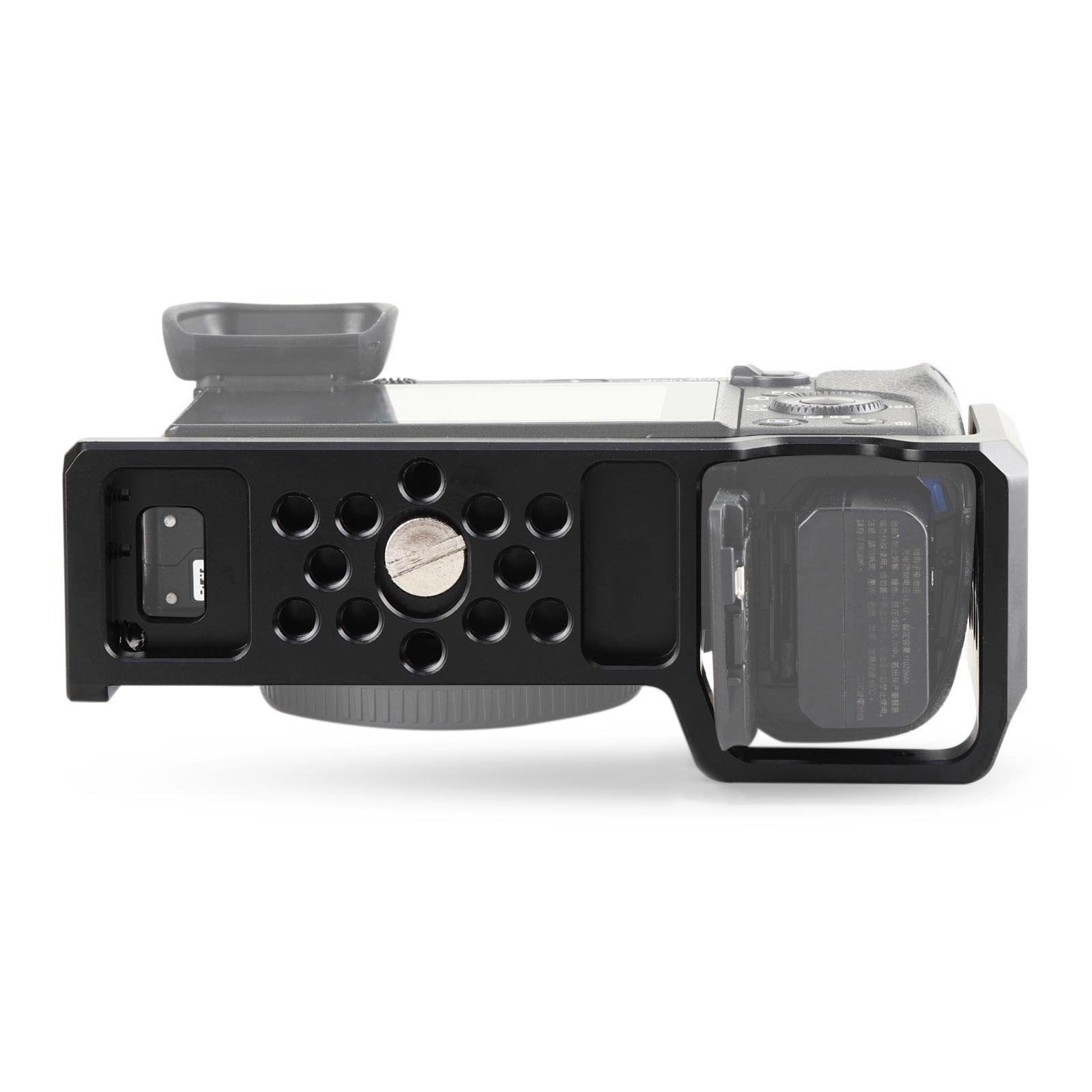 Smallrig Camera Cage Only For Sony A6000 A6300 Ilce-6000 Ilce-6300 Nex7, A6000 Cage With 1/4" 3/8" Mounting Points And Built-In Cold Shoe - 1661