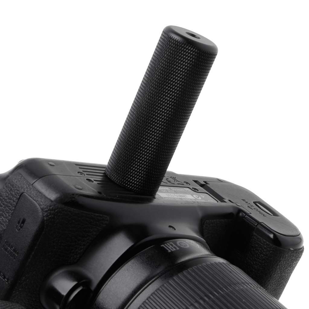 Zepfjhe 1/4'' Metal Handle Hand Grip Stabilizer Stick For Led Light Video Camera