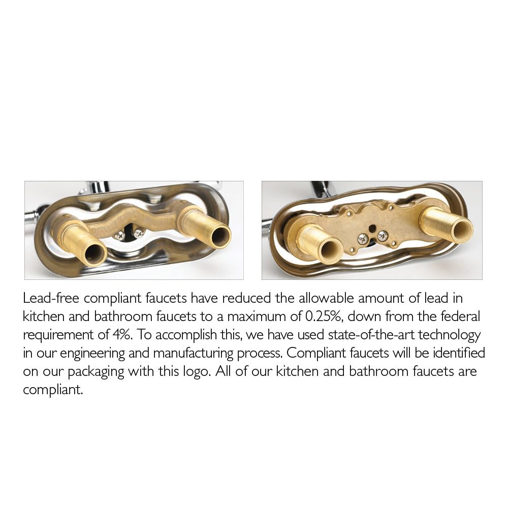 Design House 525808 Madison Faucet With Side Sprayer & Soap Dispenser In Satin Nickel, 12"