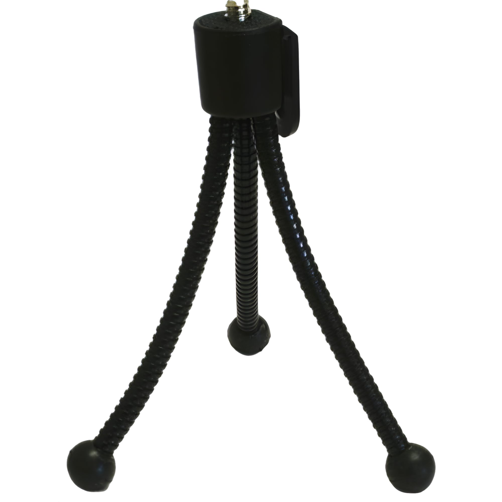 Jacobsparts 4" Flexible Compact Mini Table Top Tripod With Adjustable Legs For Small Cameras Webcams