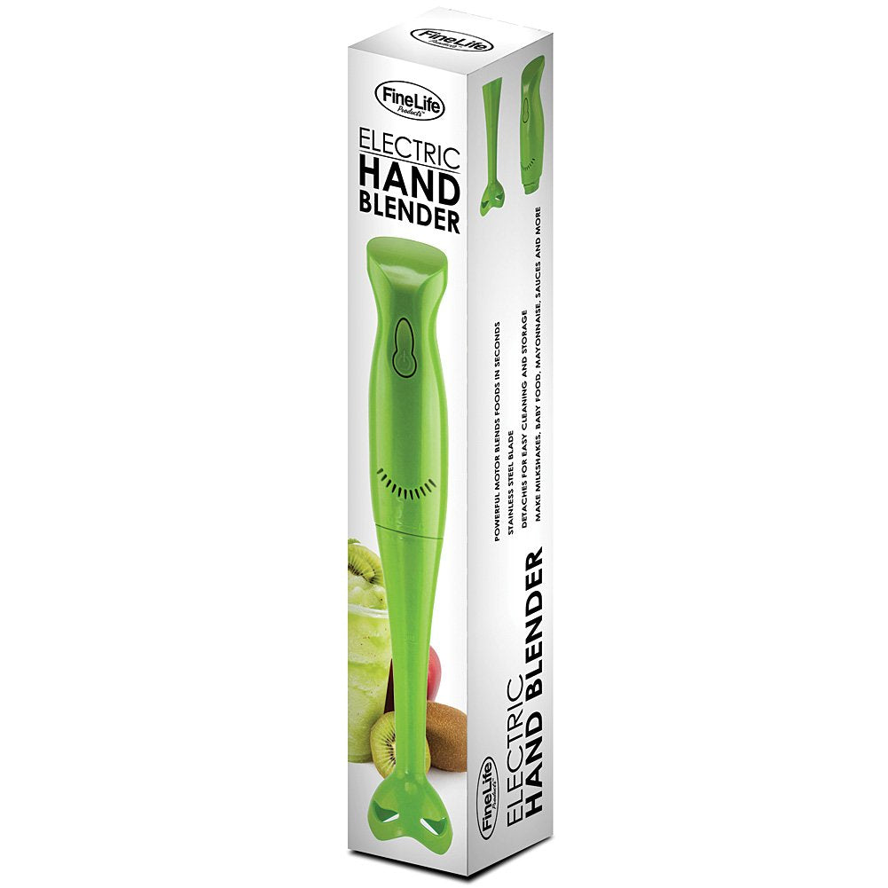 With Thoughts Of You Finelife Electric Hand Blender Lime Green