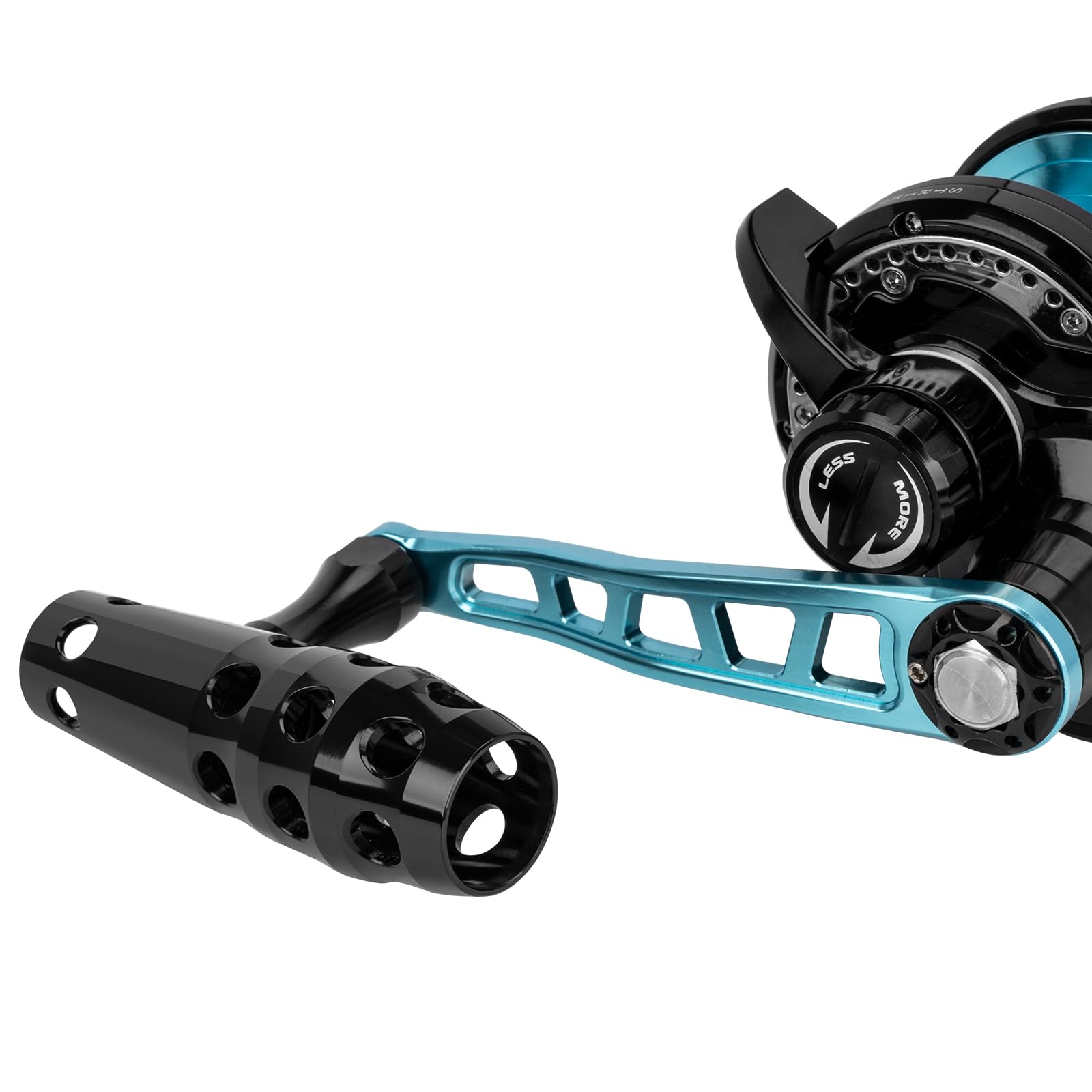 Thkfish Slow Pitch Jigging Reel, 55Lbs Max Drag 6.3:1,9+2 Stainless Bb Lever Drag Saltwater Heavy Duty Trolling Reel Slow Jigging Reel Saltwater Fishing,Right Hand Retrieve