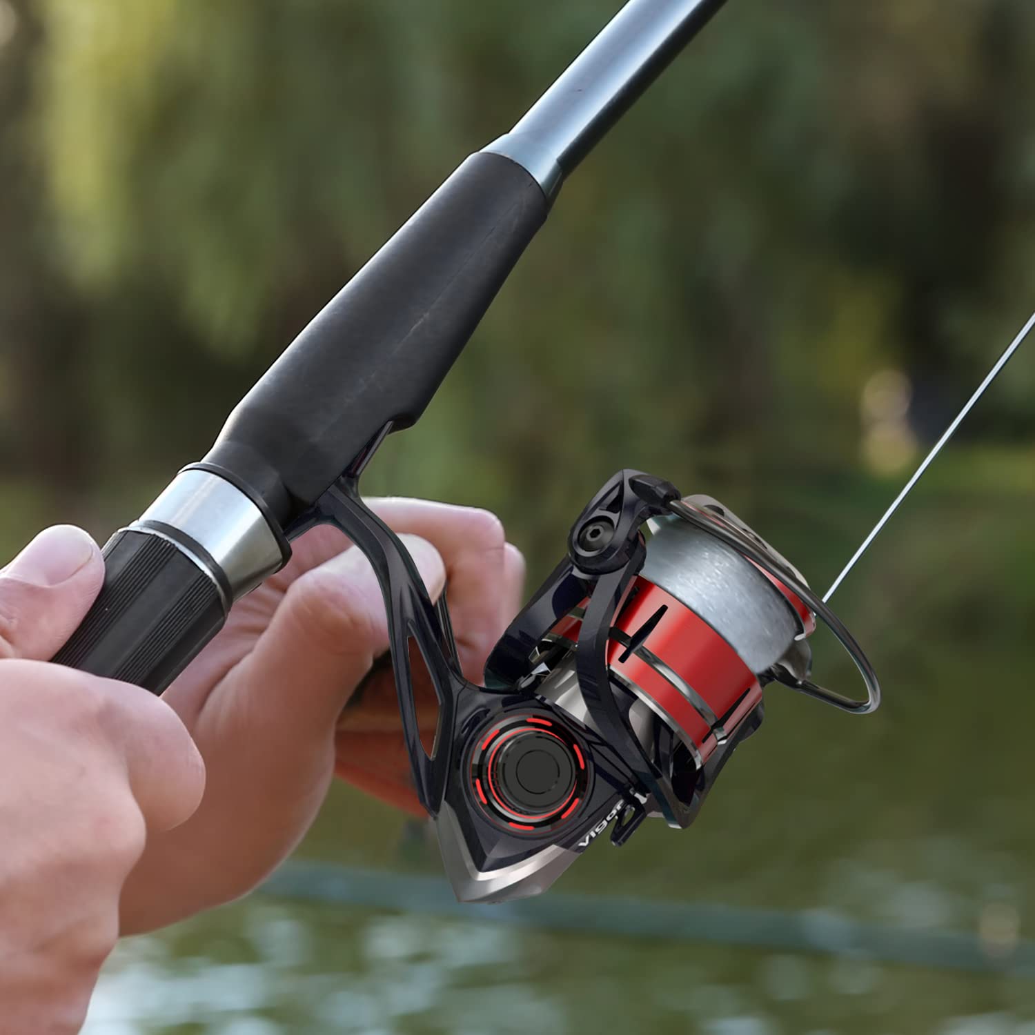 Tempo Expert Fishing Reels, 10 + 1 Ball Bearings From Japan, Max Drags Up To 41 Lbs, Light And Smooth Spinning Reel, Magnesium Frame, Gear Ratio From 5.2: 1 To 6.2: 1