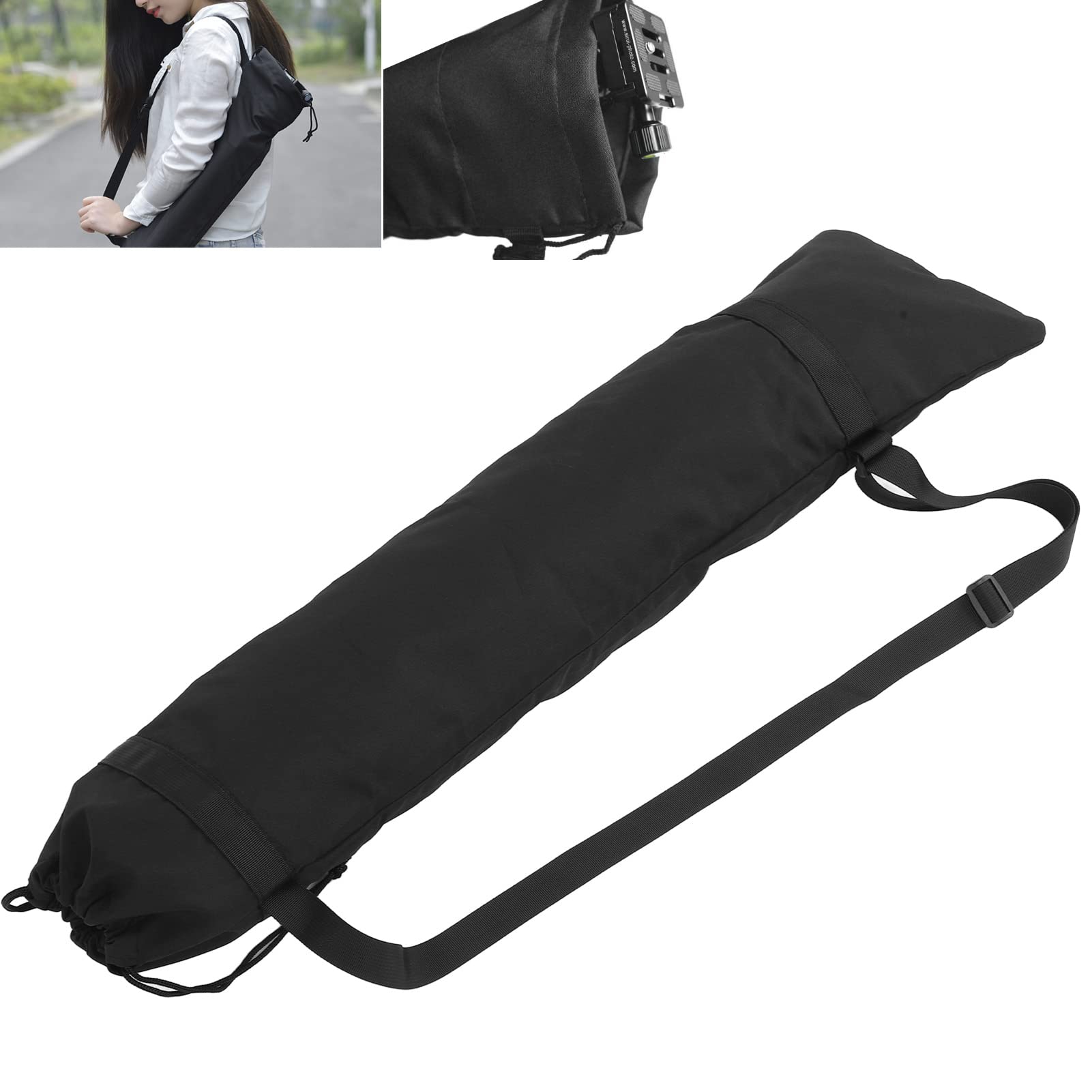 Ciciglow Universal Studio Light Stand Tripod Monopod Camera Case Carrying Bag With Shoulder Strap (L)