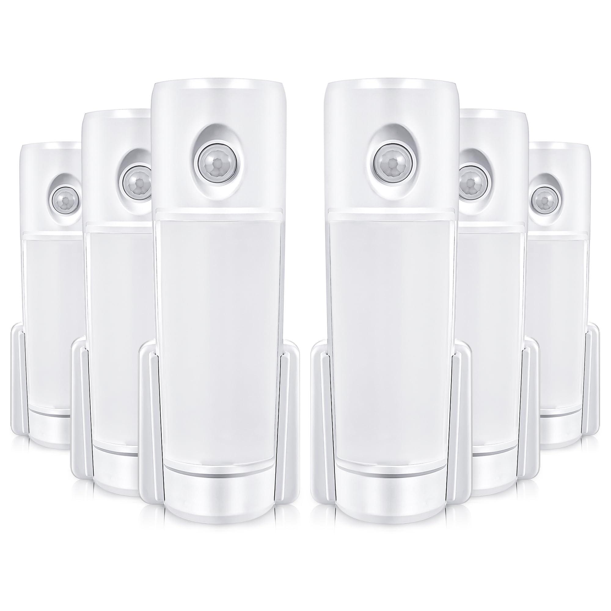 Enhon 4 In 1 Led Rechargeable Plug In Flashlights, 3 Pack Led Emergency Lights For Home, Power Failure Night Light With Motion Sensor, Portable Power Outage Light For Home Bedroom(6 Pack)