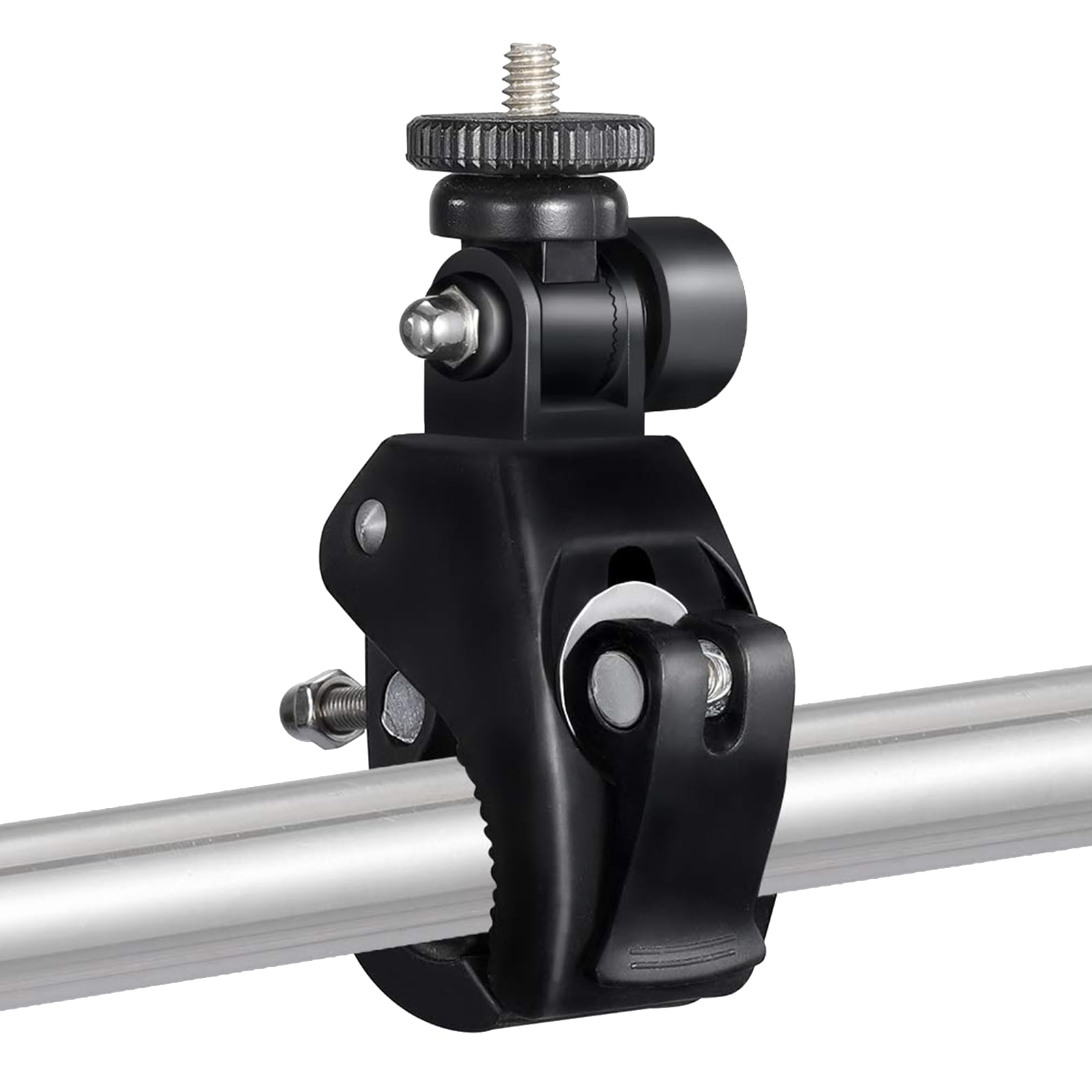 Supon Camera Super Clamp With 1/4"- 20 Threaded Head Compatible For Lcd Monitor,Dslr Cameras,Dv,Flash Light,Studio Backdrop,Bike, Microphone Stands, Music Stands,Tripod, Motorcycle,Rod Bar
