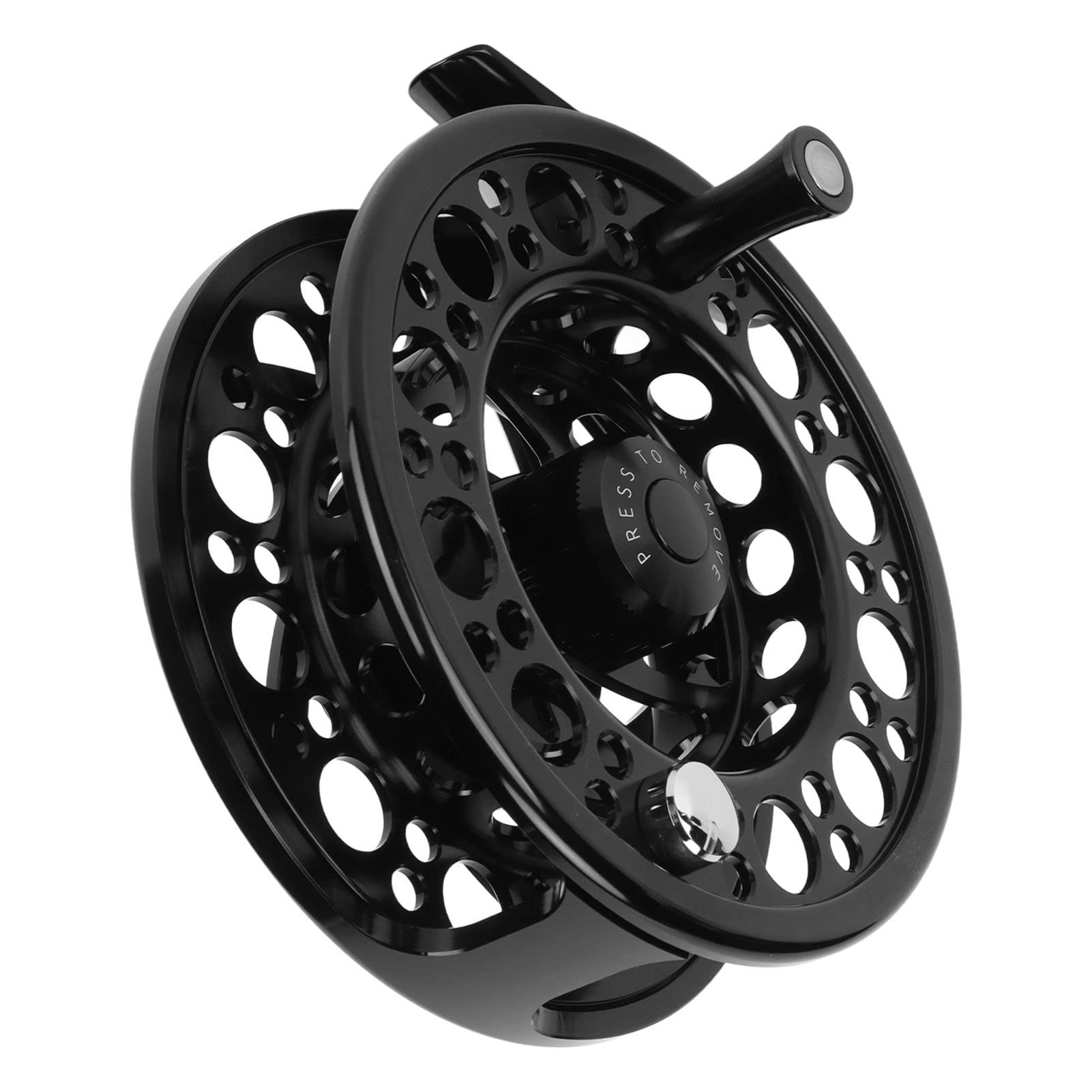 Herchr 9/10 Fly Fishing Reel, Full Metal Fly Reel Fishing Gear Tackle With Cnc Machined Aluminum Alloy Body For Fishing Enthusiast