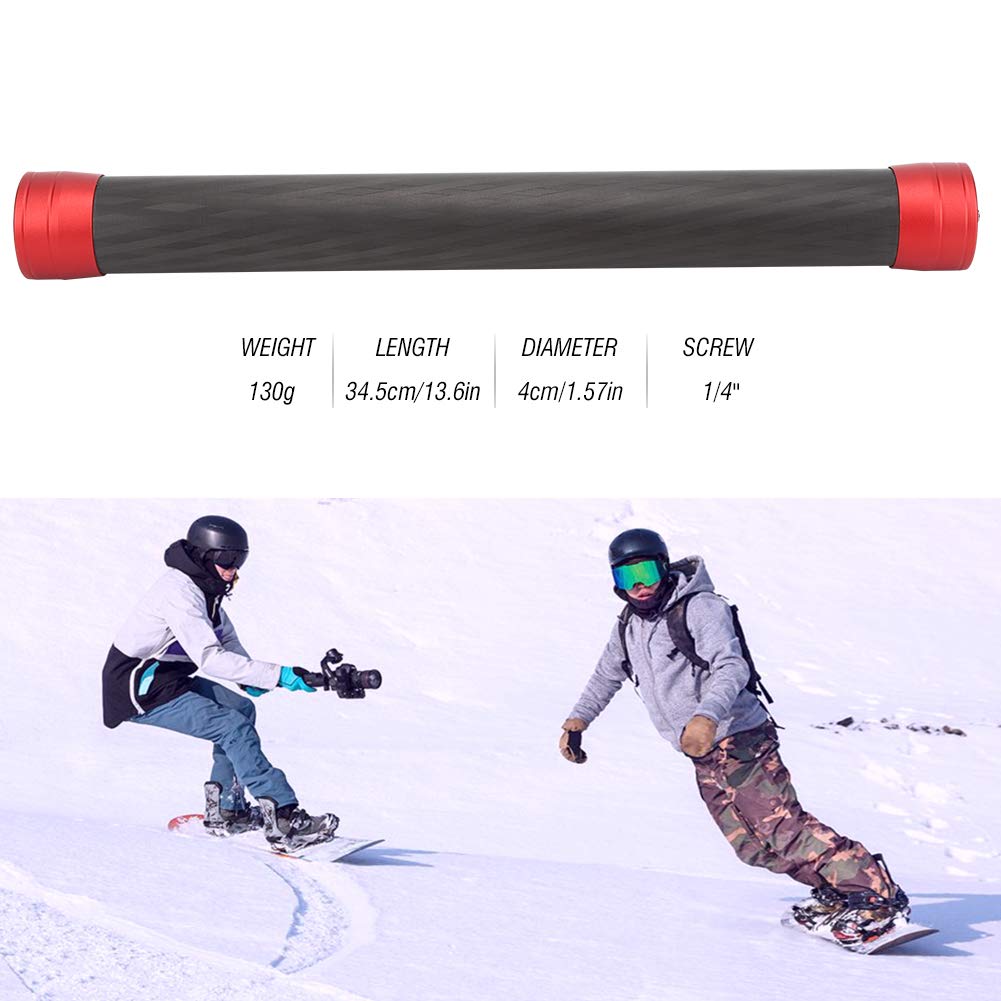 Byged Gimbals Extension Rod Pole, 13.6Inch Carbon Fiber Monopod Stabilizer Handle Grip For, Ronin-S Sc, For Zhiyun, Crane 2, For Feiyu,Tech Ak4000 Ak2000 Smooth 4, For Weebill, Crane 3