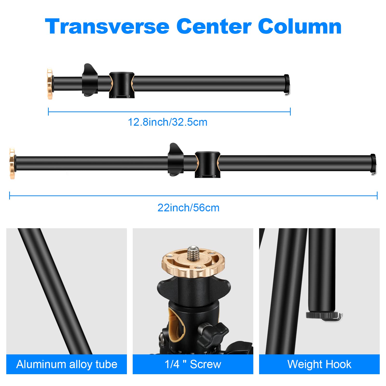 Soonpho Q992H 70Inch Professional Camera Tripod,3-In-1 Aluminum Alloy Tripod & Horizontal Tripods & Detachable Monopod With 360 Degree Ball Head For Dslr Cameras, Load Up To 17 Pounds