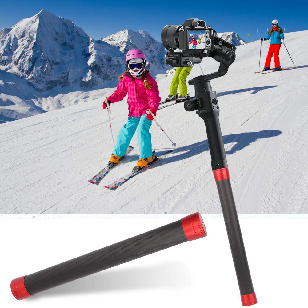Byged Gimbals Extension Rod Pole, 13.6Inch Carbon Fiber Monopod Stabilizer Handle Grip For, Ronin-S Sc, For Zhiyun, Crane 2, For Feiyu,Tech Ak4000 Ak2000 Smooth 4, For Weebill, Crane 3