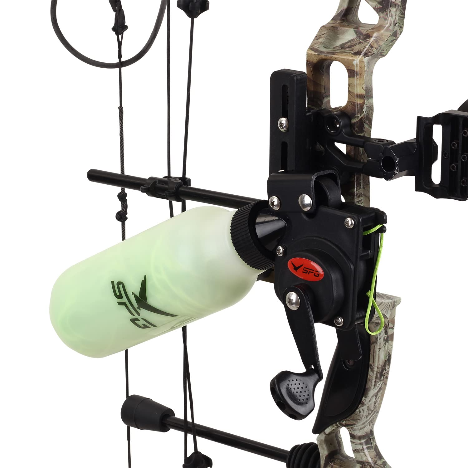 Fenjaner Archery Bowfishing Reel Hunting Bow Fishing Reel With 40M Fishing Rope For Compound And Recurve Bow