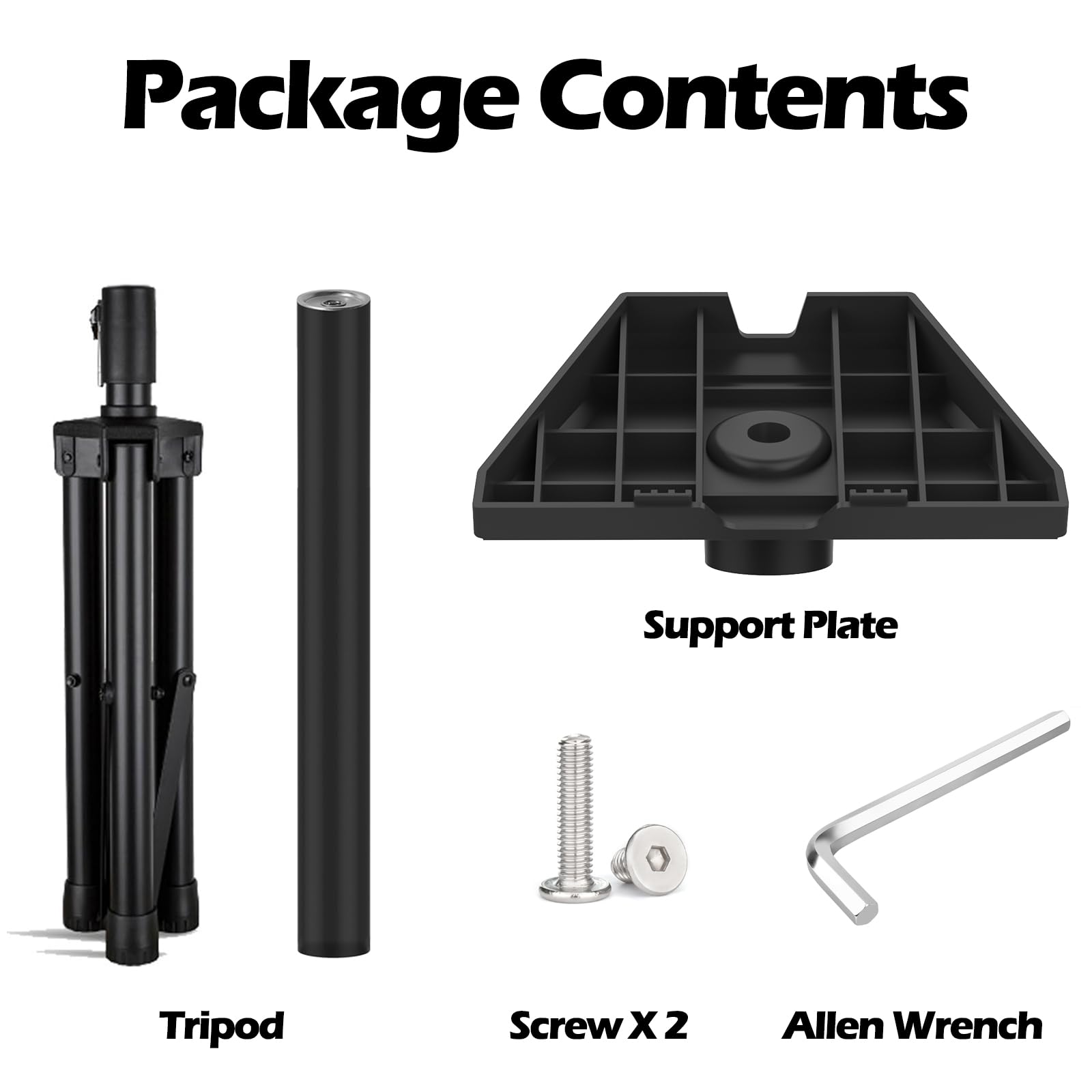Borcorz Starlink Gen 3 Tripod, Heavy Duty Starlink Mount, Adjustable Height From 2Ft To 4.6Ft, Super Easy To Assemble, Starlink Gen 3 Mount