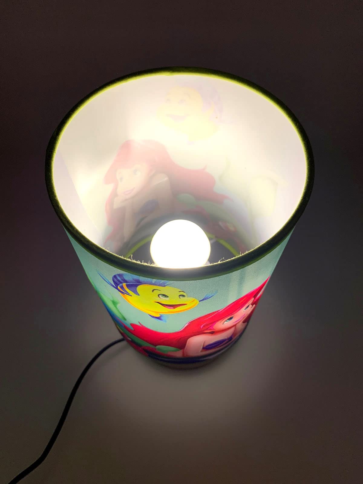 Cdecor Wood Base Table Lights Ariel Table Lamp With Light Bulb Bedside Night Light Great Decor Or Ideas