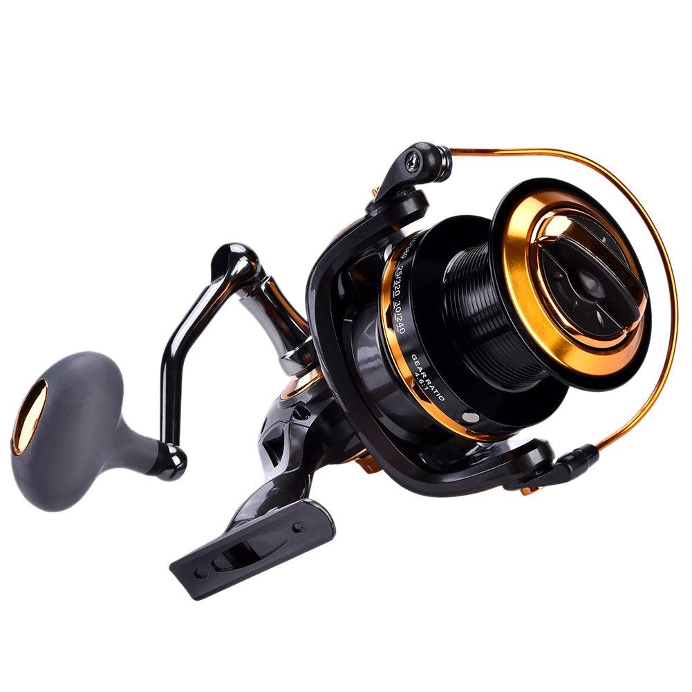 Dilwe Reel 14+1Bb High Speed Metallic Casting Smooth Fishing Reels For Saltwater Freshwater Fishing (11000)