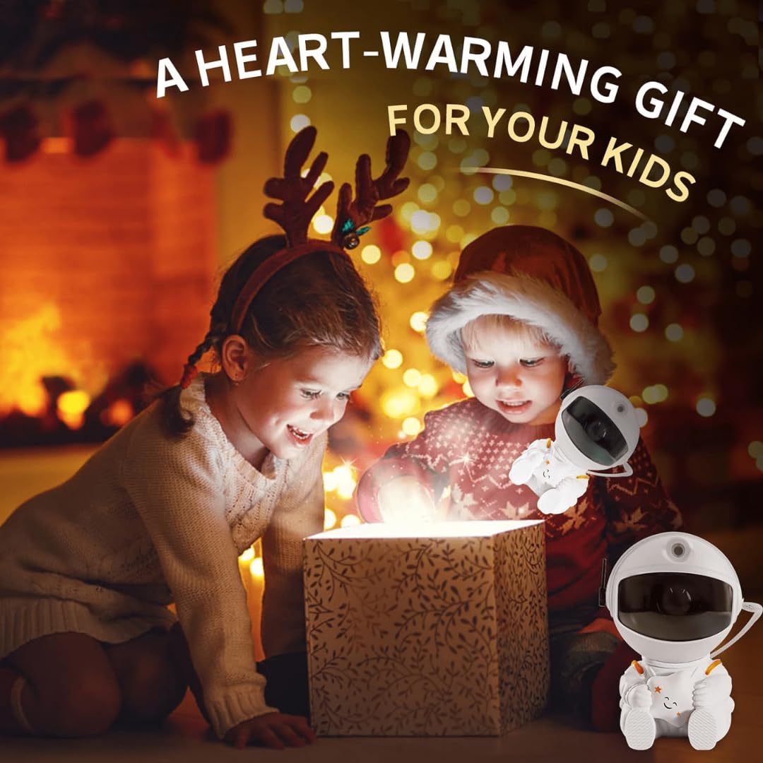 Trendylis Astronaut Galaxy Night Light Projector - 2Nd Generation Space Buddy Projector Star Nebula Ceiling Led Lamp With Timer And Remote -  For Kids, Adults, Birthdays And Valentine'S Day