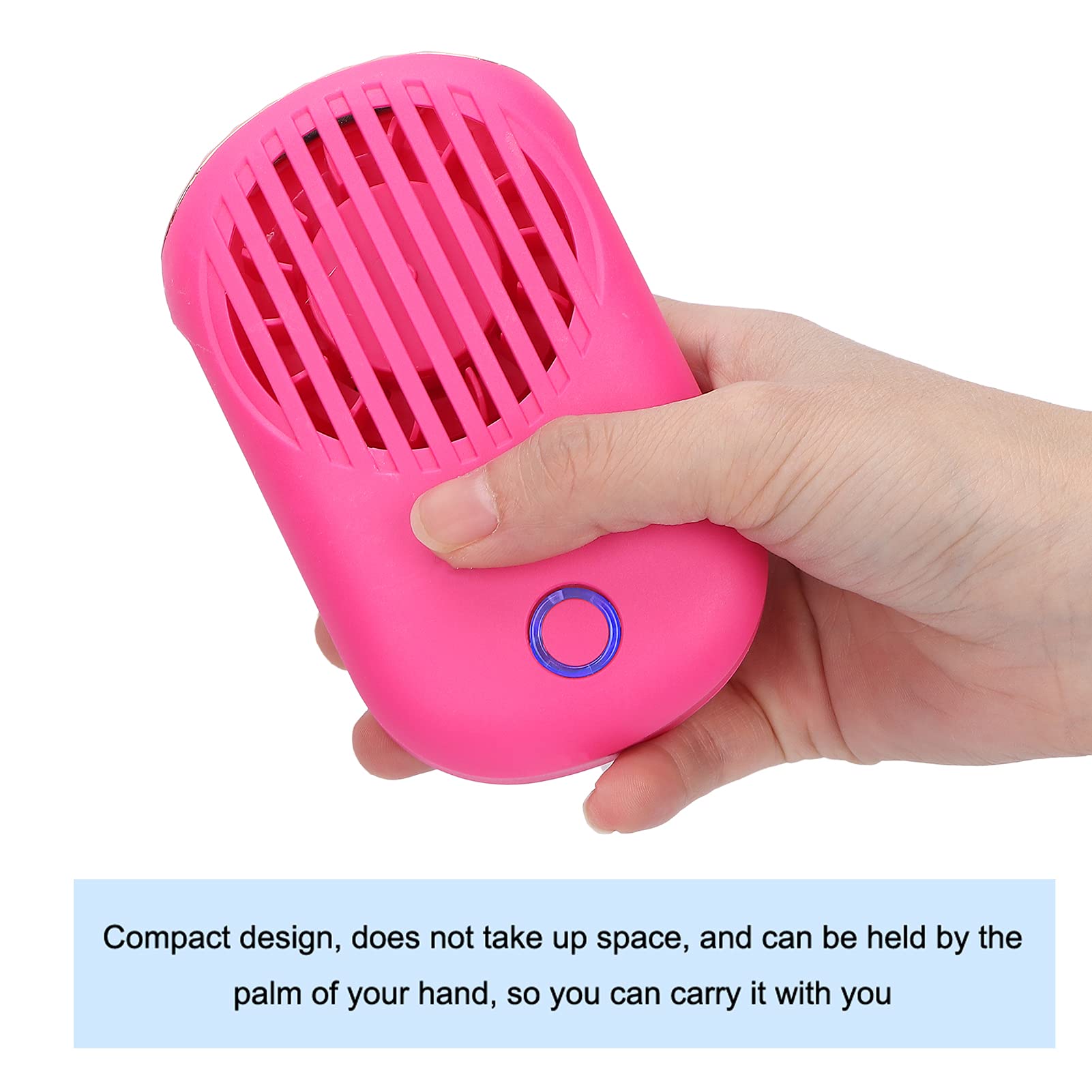Eyelash Fan For Lash Extensions Multi‑Functional Portable Handheld Usb Fan Bladeless Rechargeable