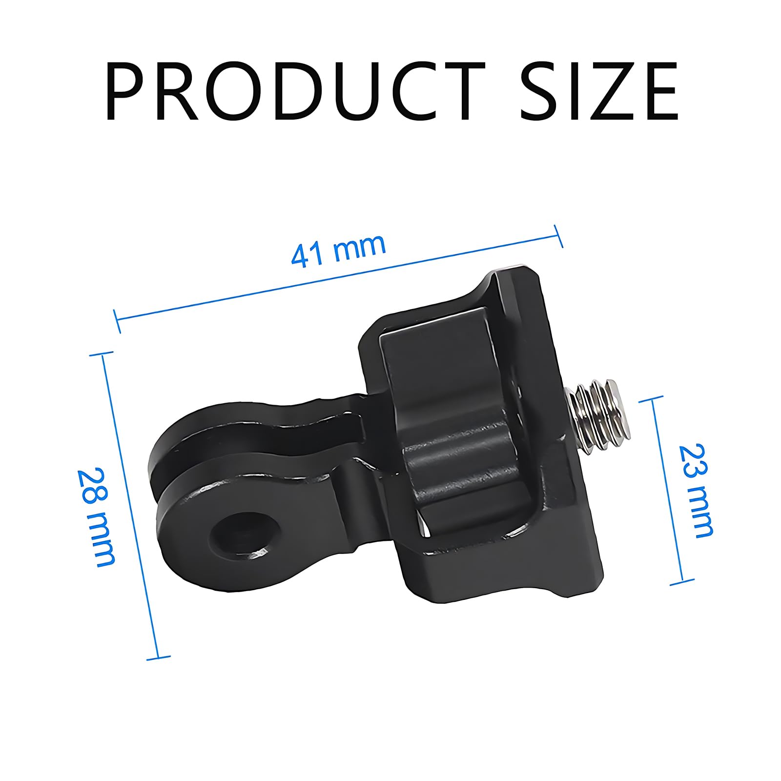 Nksrcp Camera Tripod Conversion Adapter, Aluminum Mount Adapter，Suitable For Gopro Hero/ Insta360 Ace Pro,One X3,X2,X One Rs, R/Sjcam/Action Camera And Other Standard 1/4 Inch Accessories（ Version）