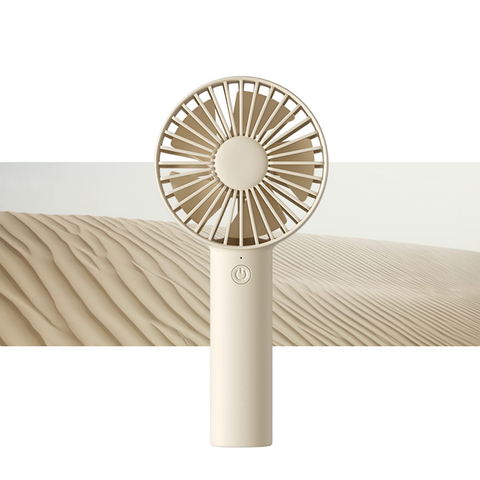 Jisulife Handheld Mini Fan, Portable And Small With 3 Speeds, Usb Rechargeable Battery Operate - Koospark