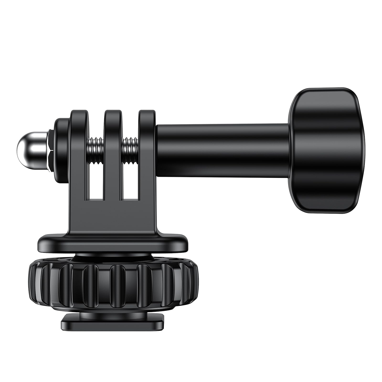Vrig Hot Shoe Mount Adapter For Gopro Hero 10/9/8/7/6/5, Dji Osmo Action, Akaso Brave 8/7/6 Applicable For Tripod Selfie Stick Monopod And Dslr Camera