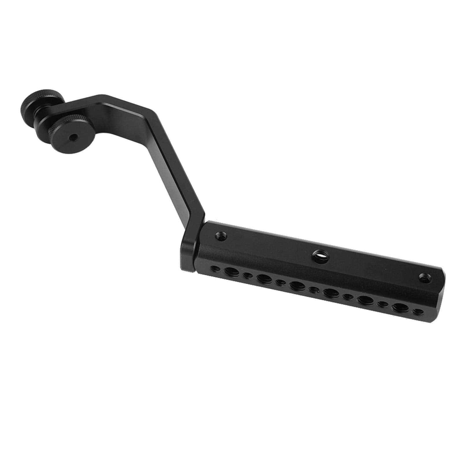 Zyyini Handle Grip For Moza Aircross 2 Stabilizer, Crane Bracket With 1/4 3/8 Inch Screws Hole,For Camera/Camcorder/Dslr/Microphone,For Feiyu Ak2000/4000 Moza Air2