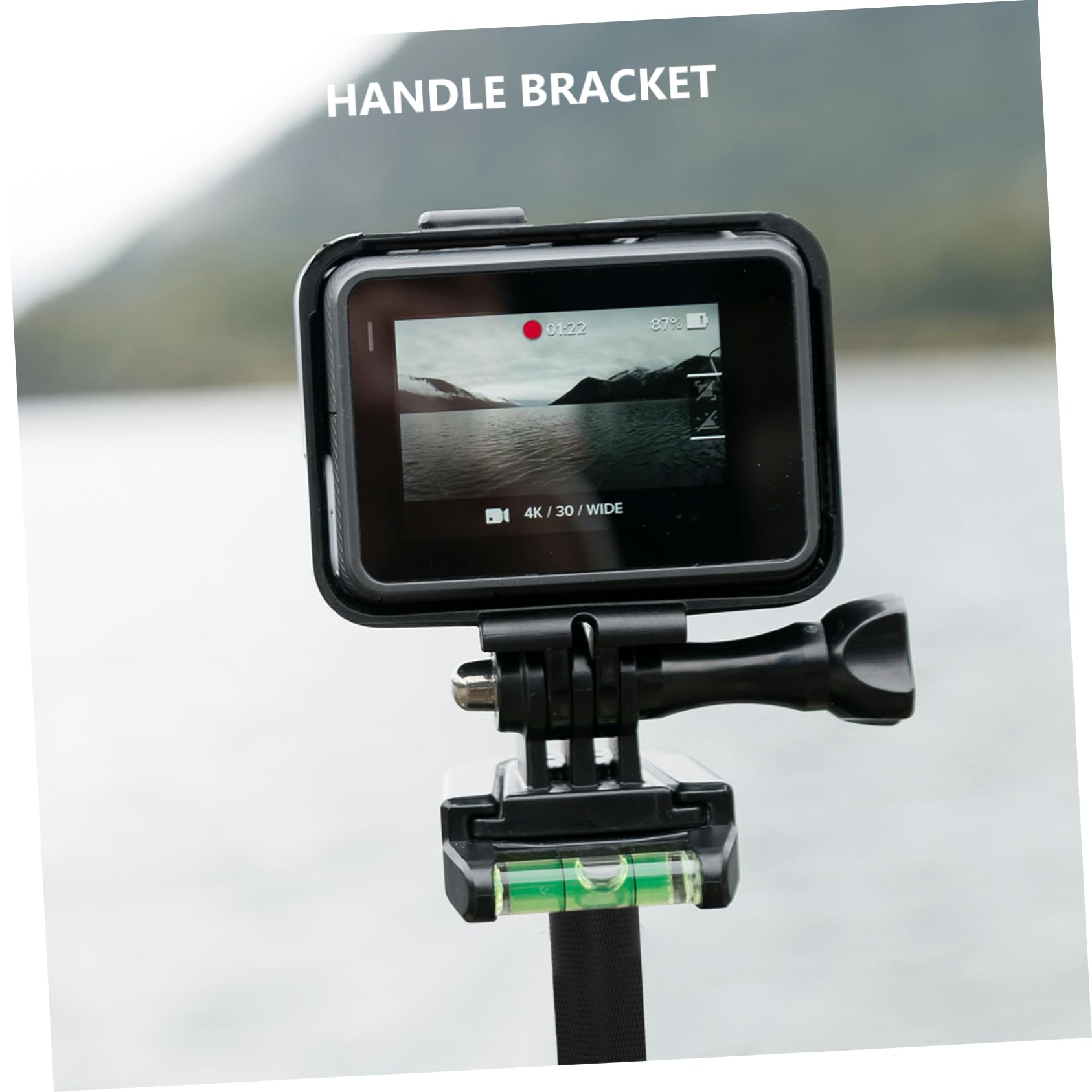 Vaguelly 3Pcs Versatile Camera Handle Grip Stabilizer For Dslr Camcorder Phone Mount Led Light Grip Comfortable