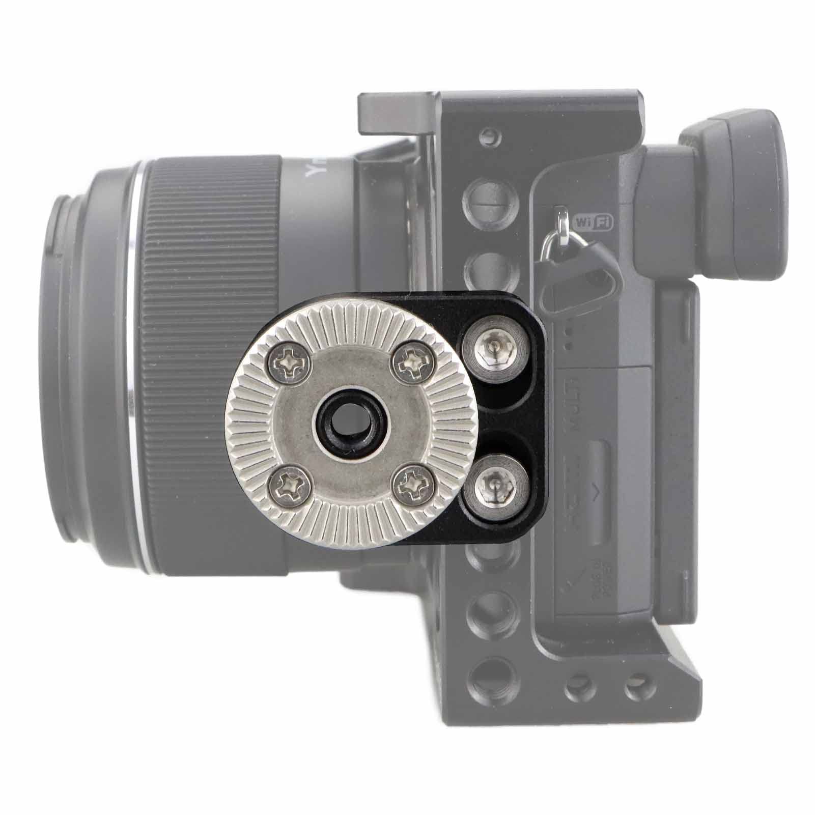 Magicrig Rosette Adapter With M6 Thread Rosette Mount Applicable For Arri Standard, For Camera Cage, Rosette Handle, Wooden Side Handle