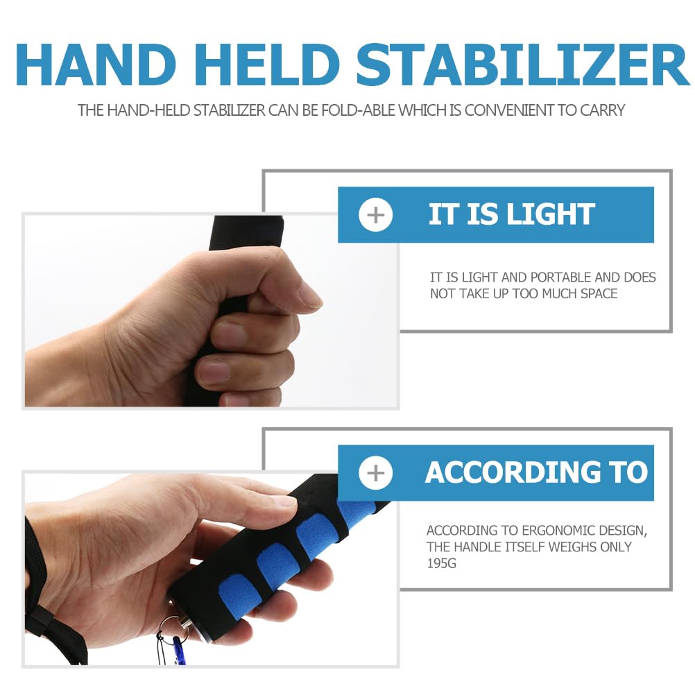 Homoyoyo Handheld Stabilizer Led Video Light Mount Phone Holders Led Stand Metal Stand Action Camera Mount Camcorder Mount Camera Holder Aluminum Alloy Slr Mobile Phone Holder