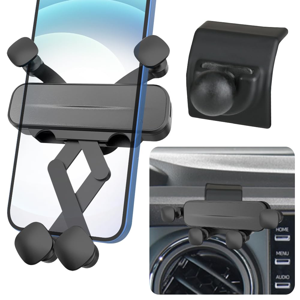 Lunqin Car Phone Holder Mount For Toyota Tacoma 2016 2017 2018 2019 2020    Auto Accessories Interior Decoration Mobile Cell Smartphone Bracket