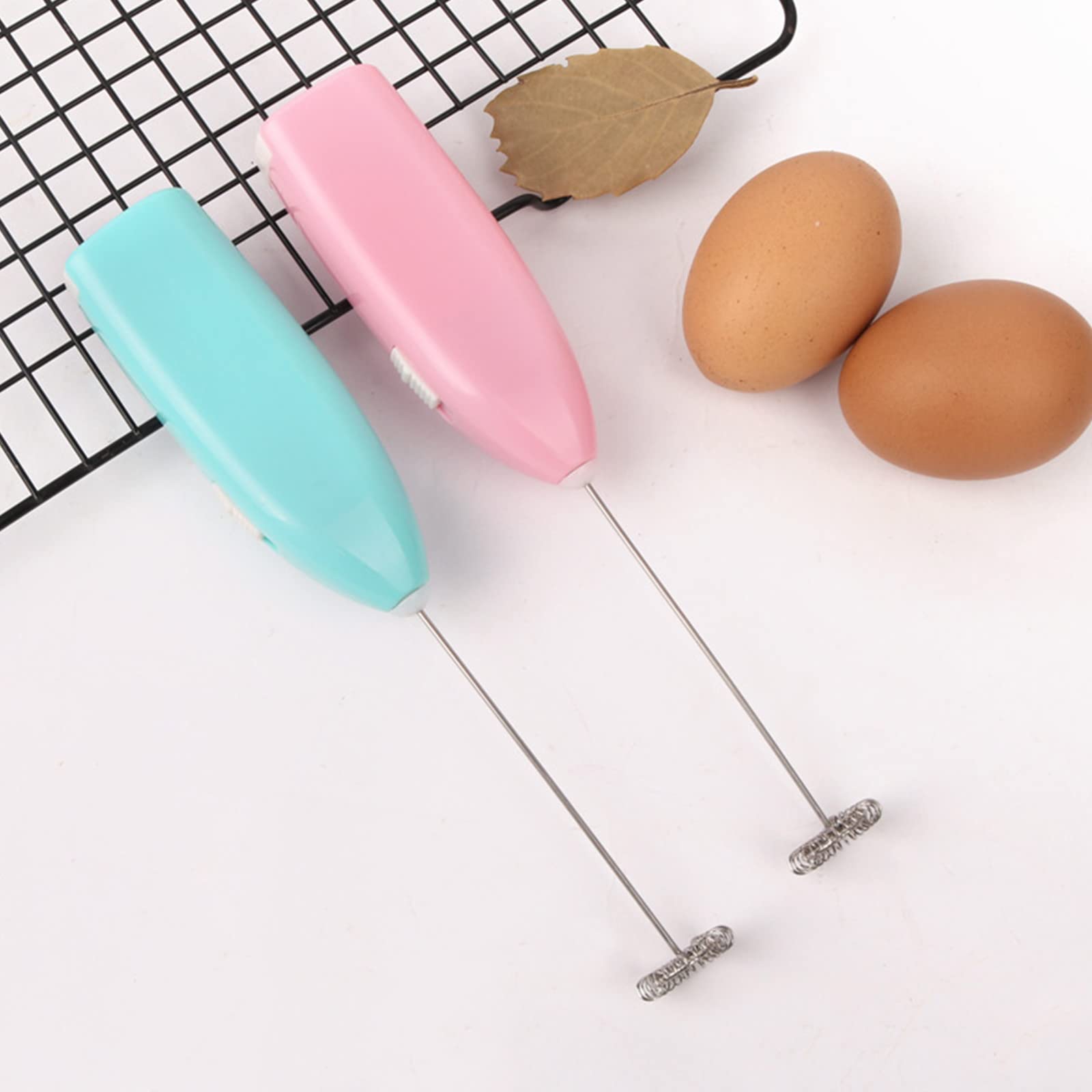 Mhadbkh Beater Milk Frother Handheld Blenders Whisk Electric Immersion Hand Blenders Milk Foamers Kitchen Gadget